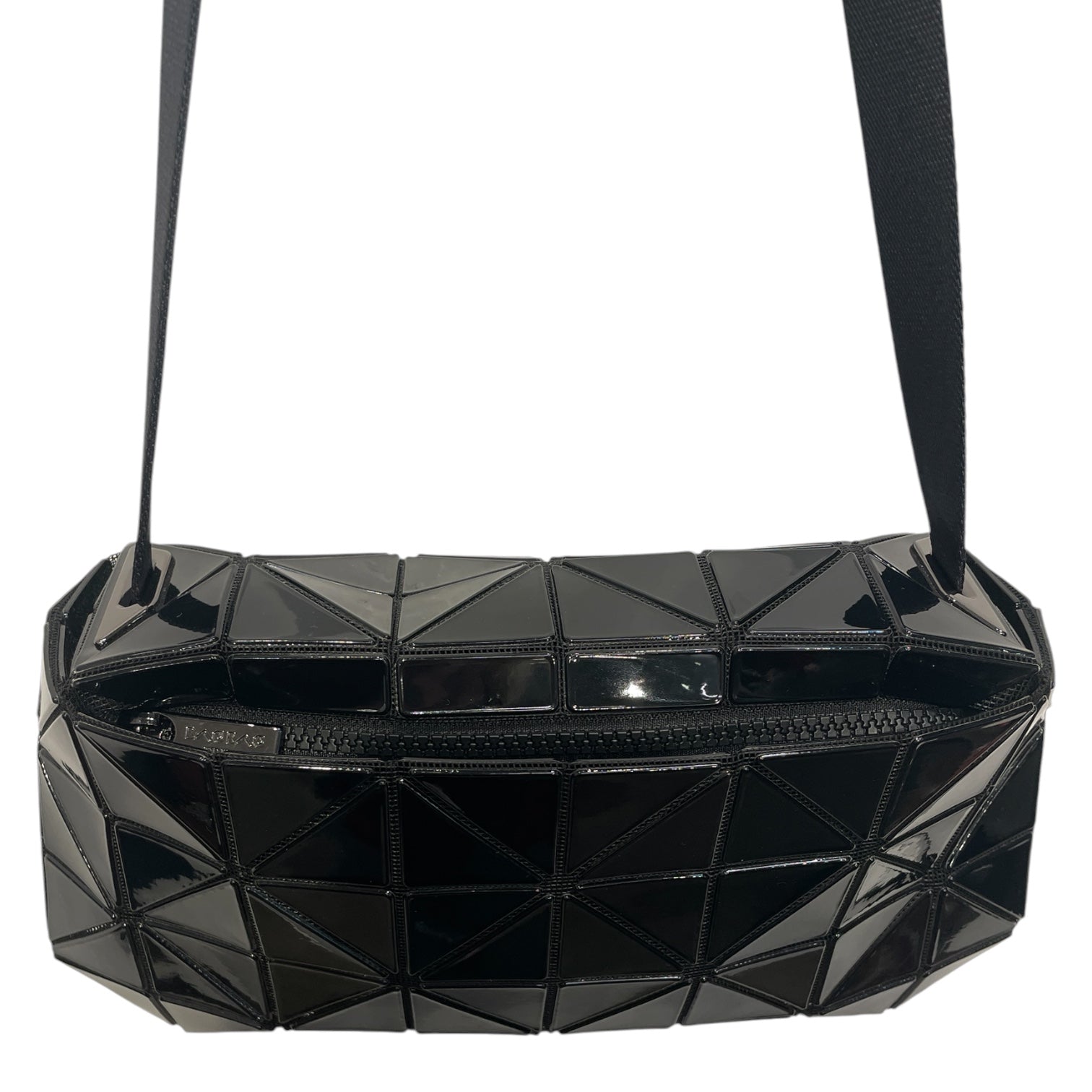 BAO BAO ISSEY MIYAKE/Cross Body Bag/BLK/MINI SIZE TRIANGLE BAG view 4