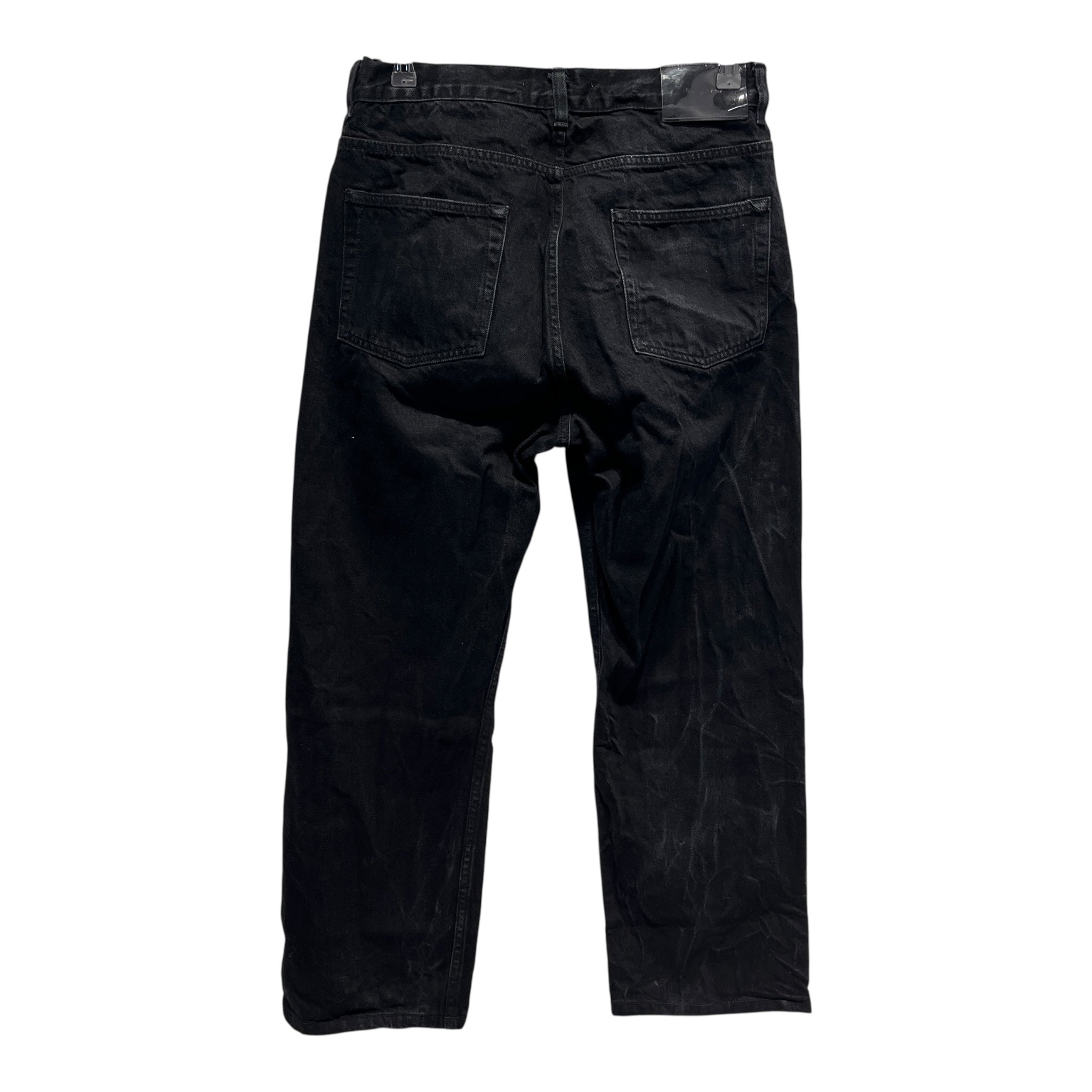OUR LEGACY/Straight Pants/31/Cotton/BLK/ view 2