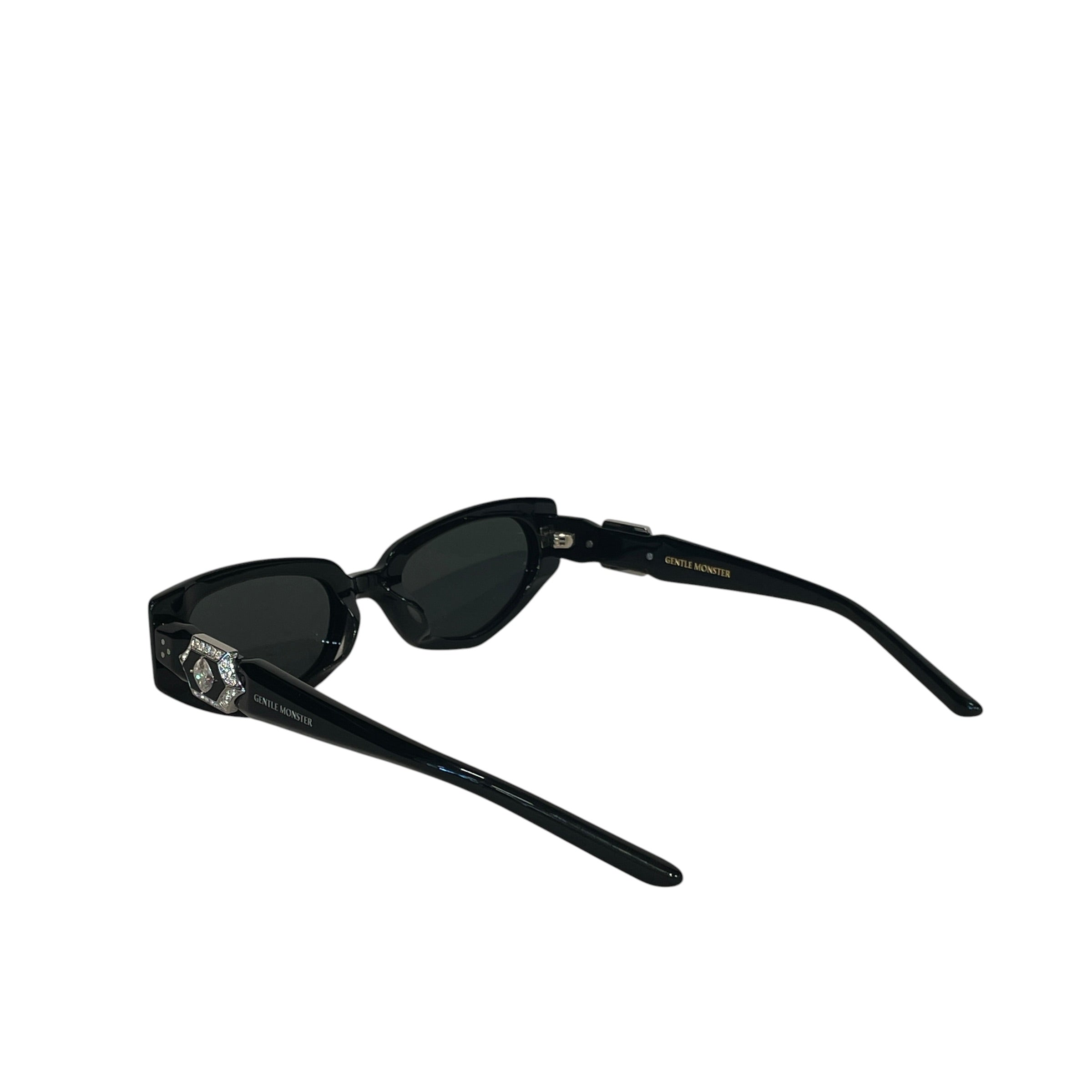 GENTLE MONSTER/Sunglasses/Plastic/BLK/L's/RUVY VAN/JEWEL view 4