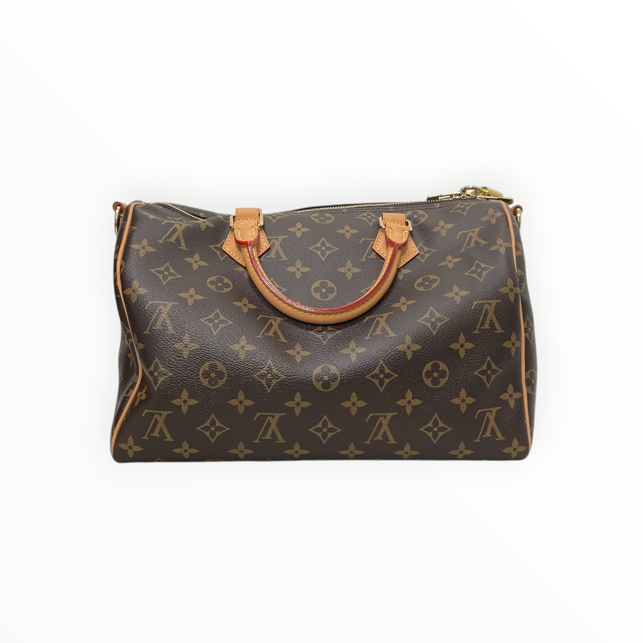 LOUIS VUITTON/Hand Bag/Monogram/Leather/BRW/speedy soft 30 crafty view 2
