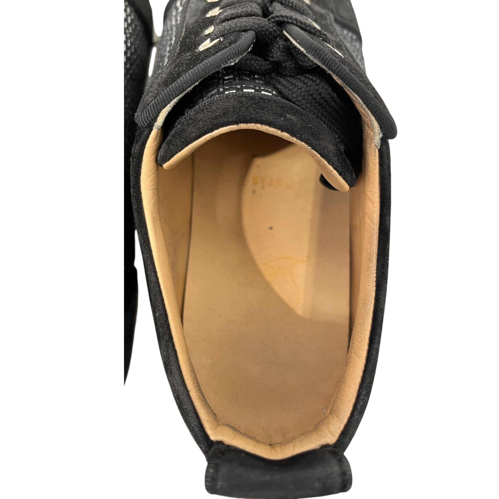 Christian Louboutin/Low-Sneakers/EU 42/BLK/SILVER SPIKE STUD JUNIOR SPIKE view 8