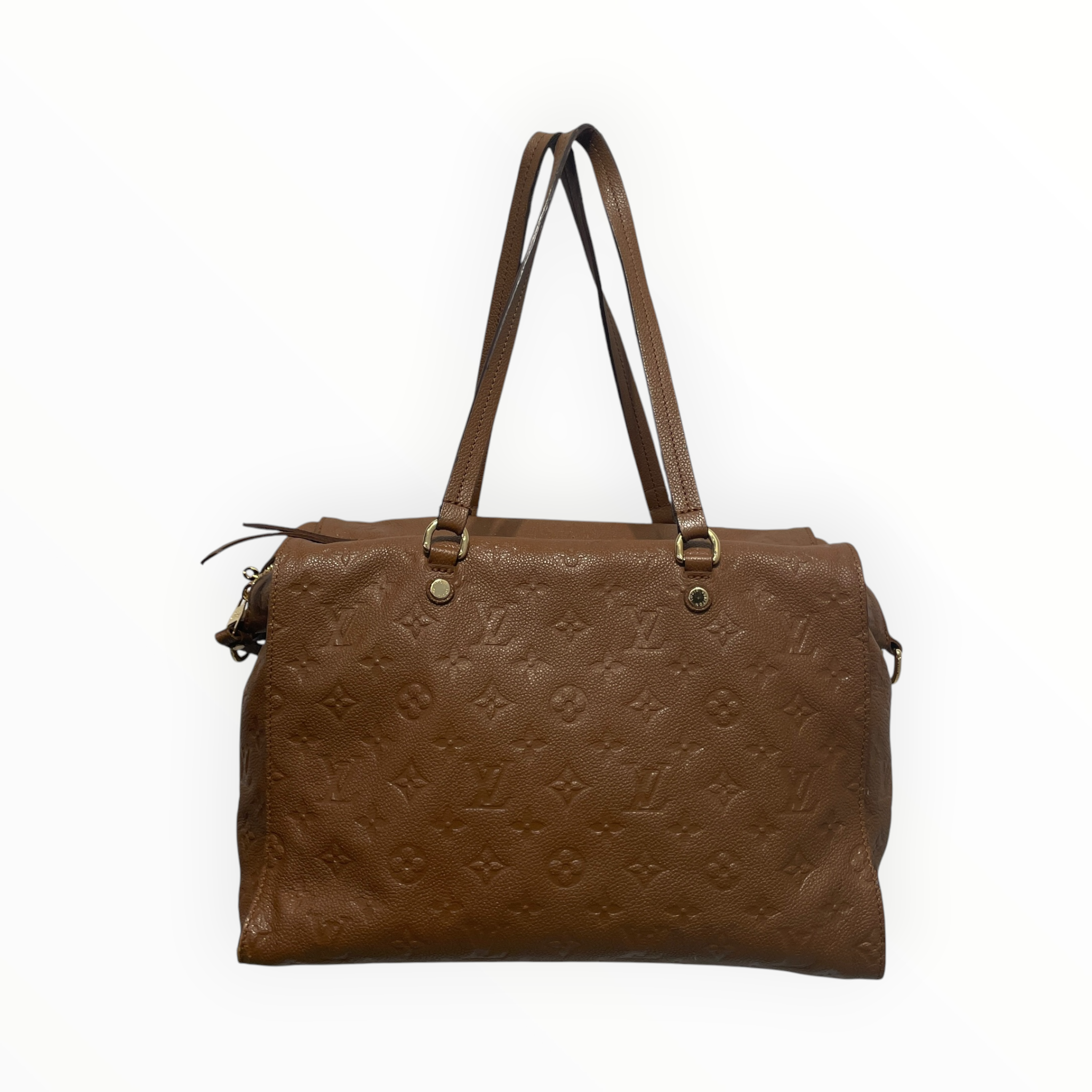 LOUIS VUITTON/Tote Bag/Monogram/Leather/BRW/LUMINESE BAG view 2