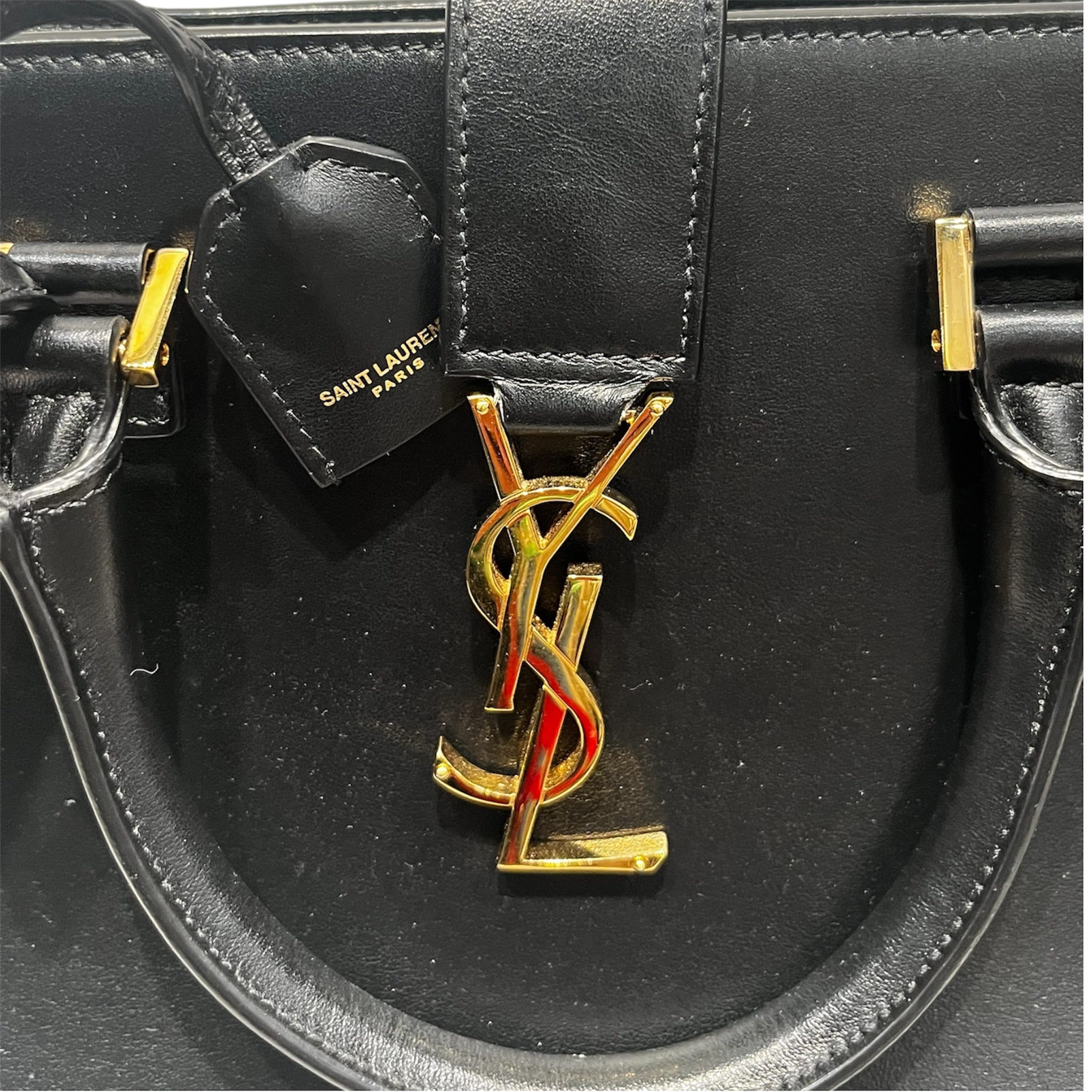 YVES SAINT LAURENT/Cross Body Bag/Leather/BLK/GAB 56885OVO520 BLK/GOLD view 5