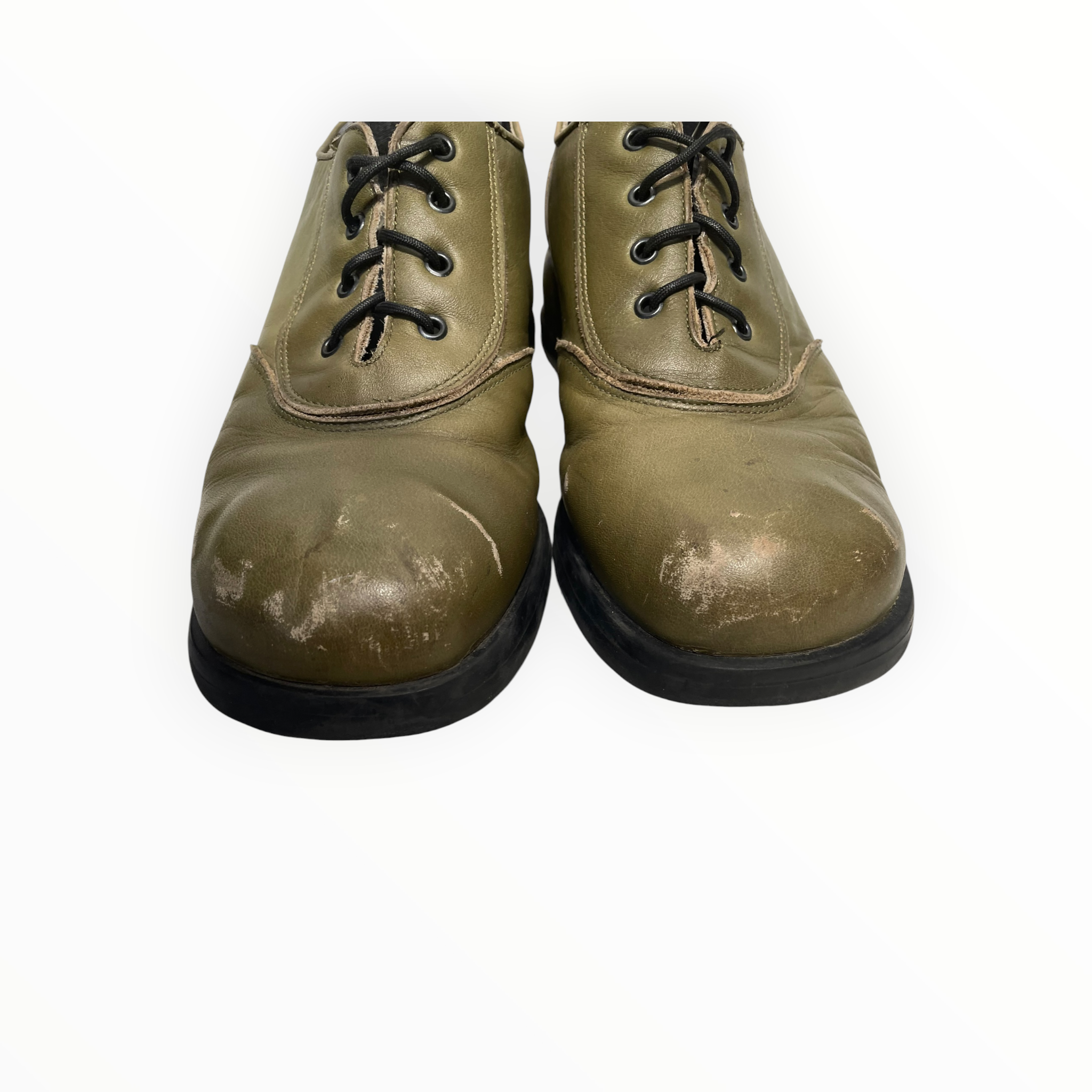 JOHN FLUEVOG/Shoes/US 8/Leather/GRN/SQUARE TOE SHOES view 6