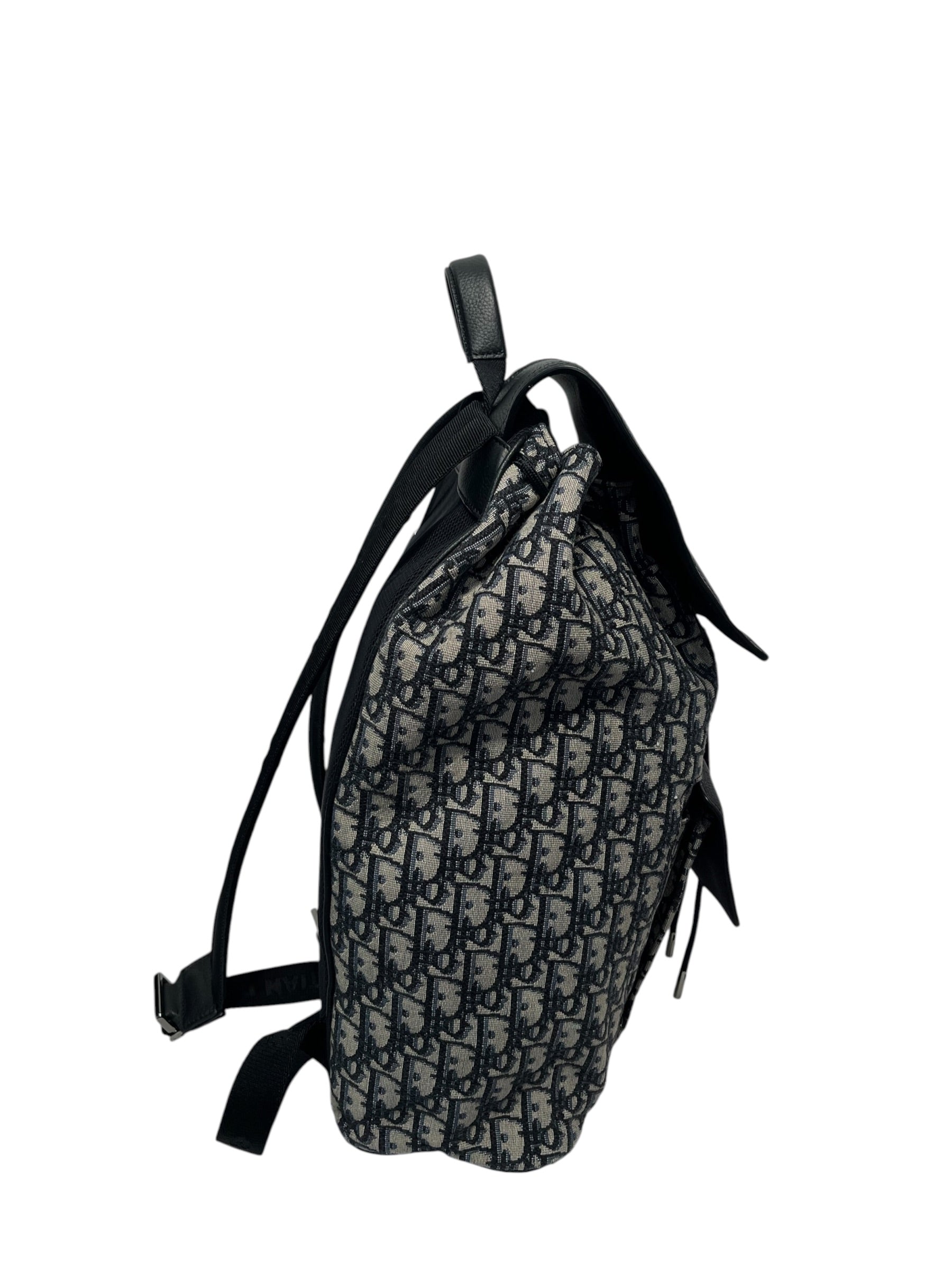 Christian Dior/Backpack/Monogram/Leather/MLT/SADDLE FLAP OBLIQUE JACQUARD view 2