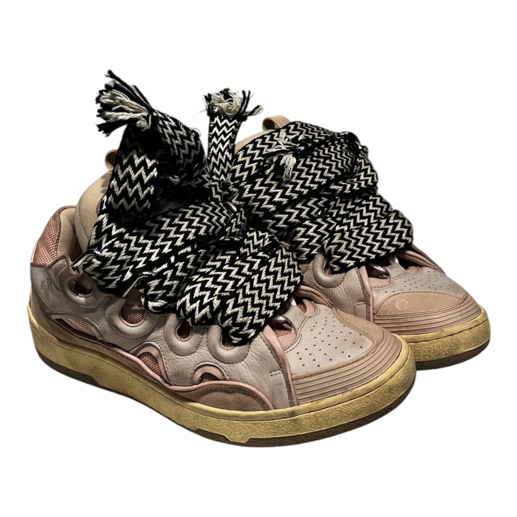 LANVIN/Low-Sneakers/EU 42/Leather/PNK/ view 1