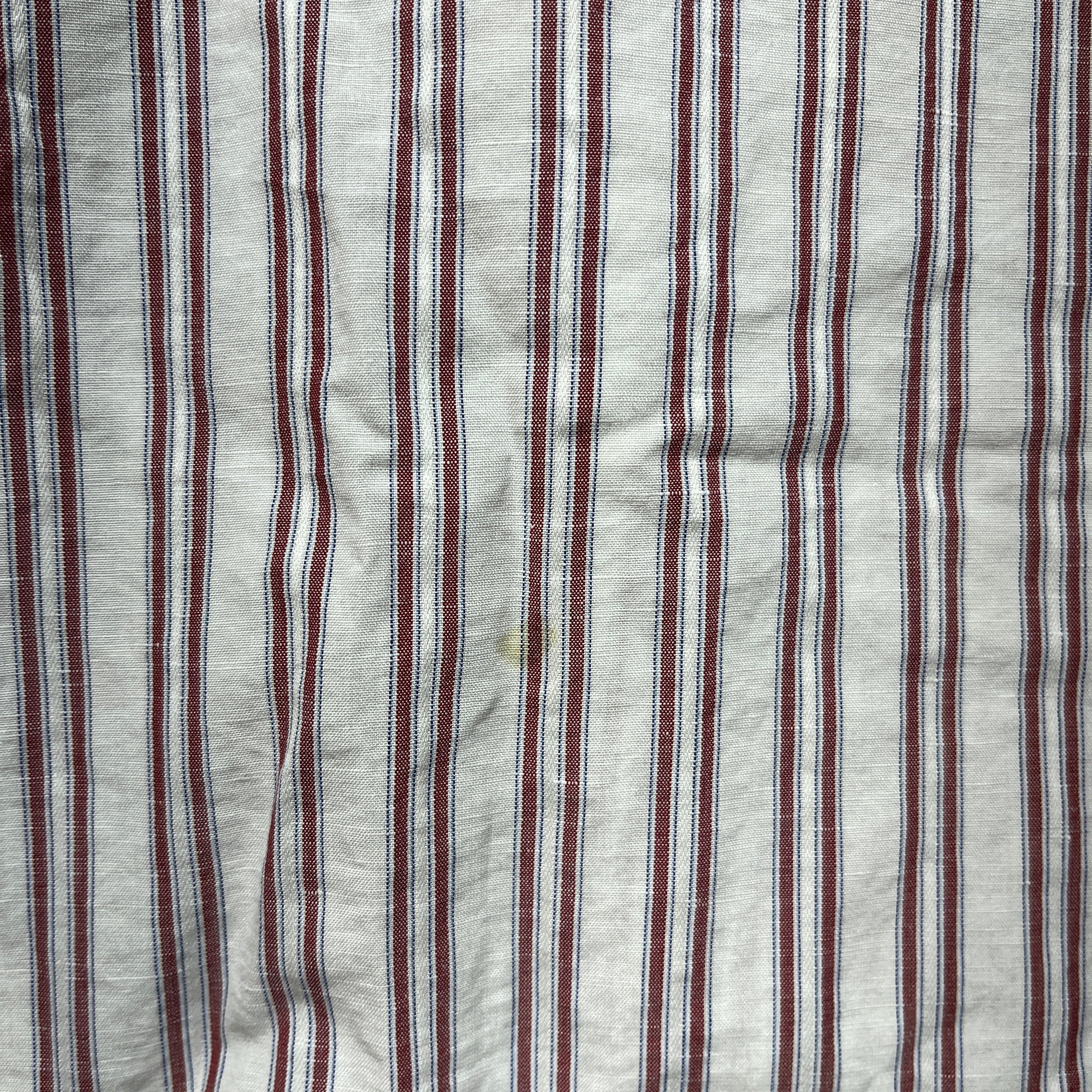 Loro Piana/LS Shirt/17/Cotton/WHT/Stripe/RED STRIPES view 5