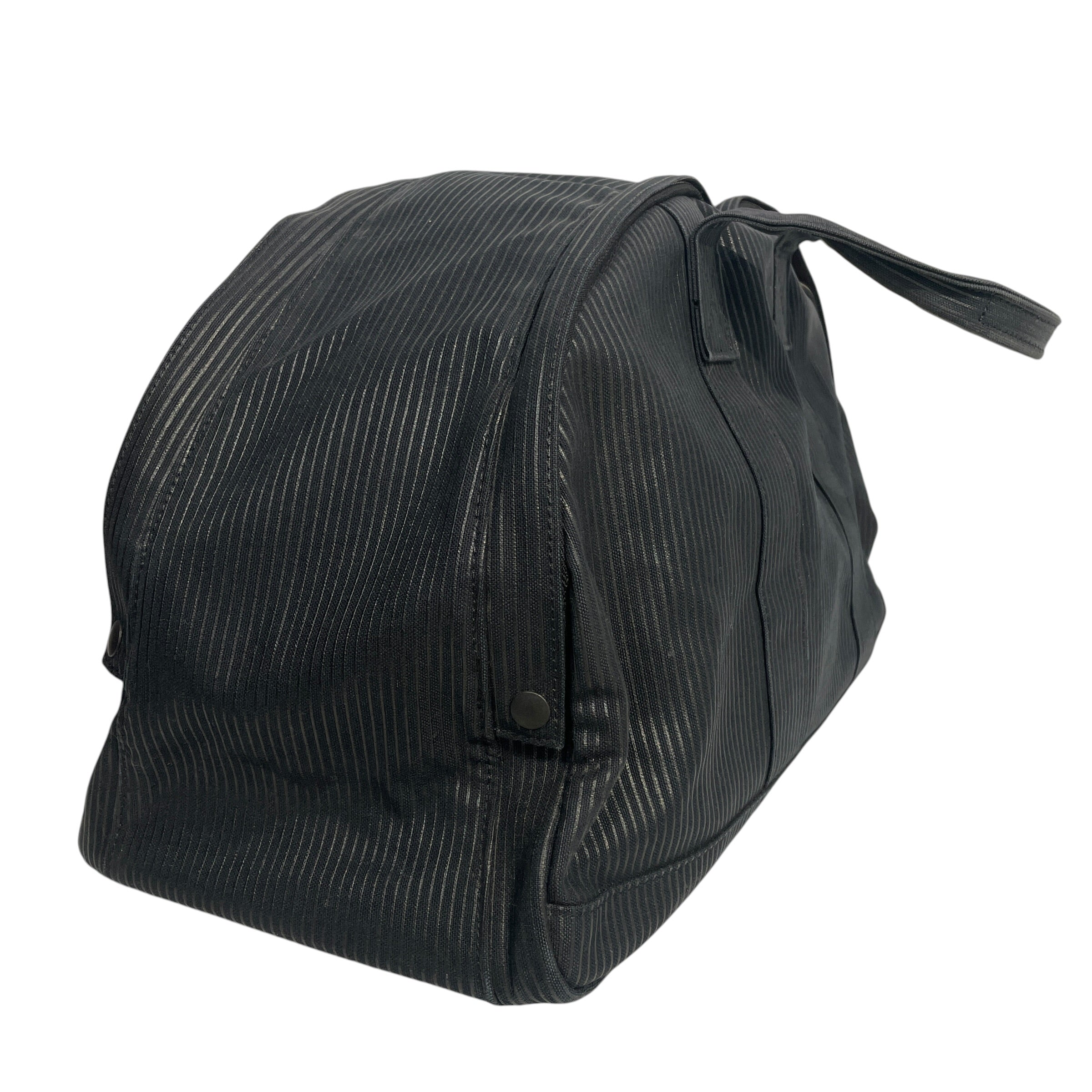 PORTER/Boston Bag/Stripe/Nylon/NVY/DOUBLE ZIP SHINY PINSTRIPE view 4