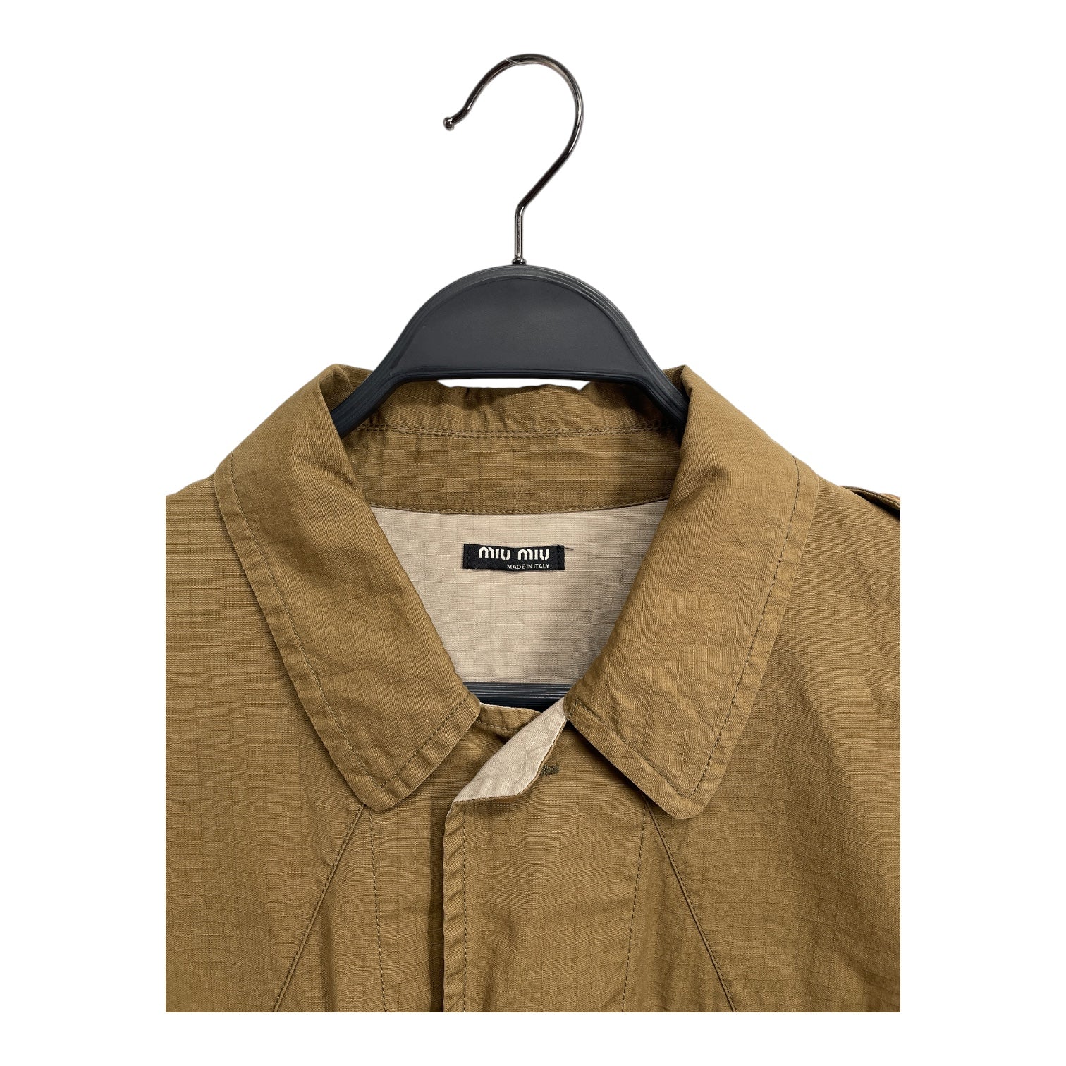 MIU MIU/LS Shirt/XL/Cotton/CML/Military/MILITARY SHIRT view 3