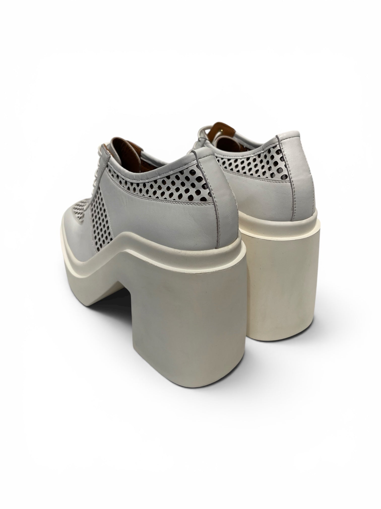 Robert Clergerie/Heels/US 9/Leather/WHT/ view 2