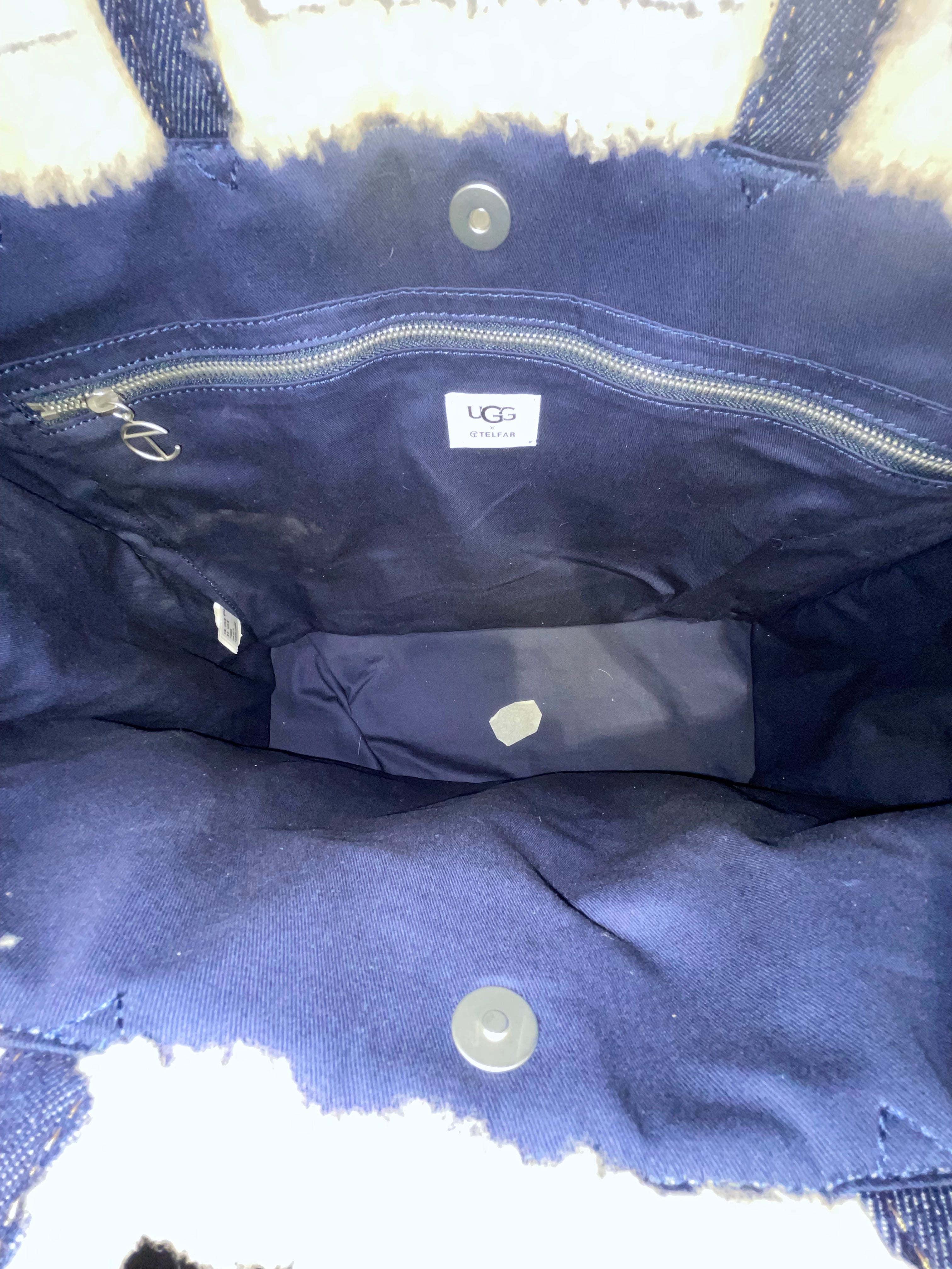 Telfar/UGG australia/Tote Bag/Cotton/NVY/denim view 5