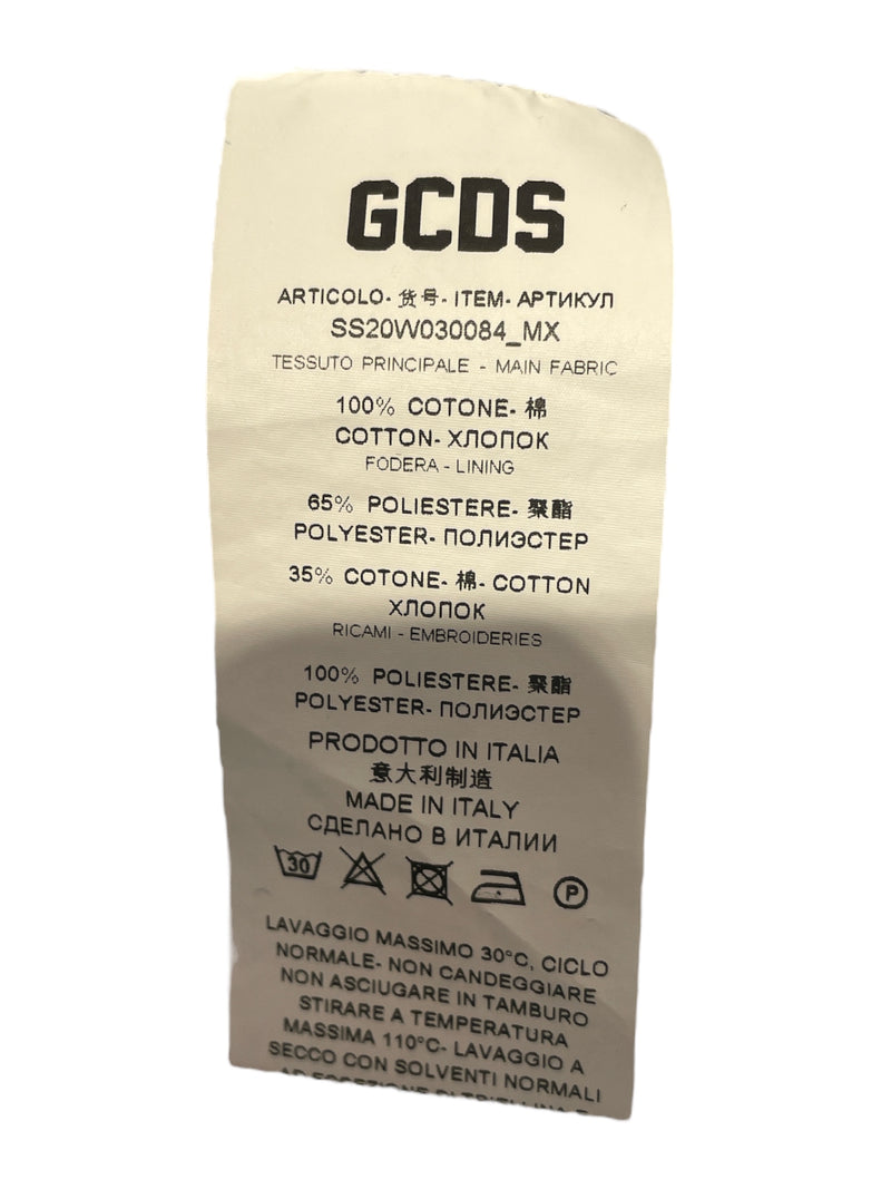 GCDS/Shorts/26/All Over Print/Denim/BLU/