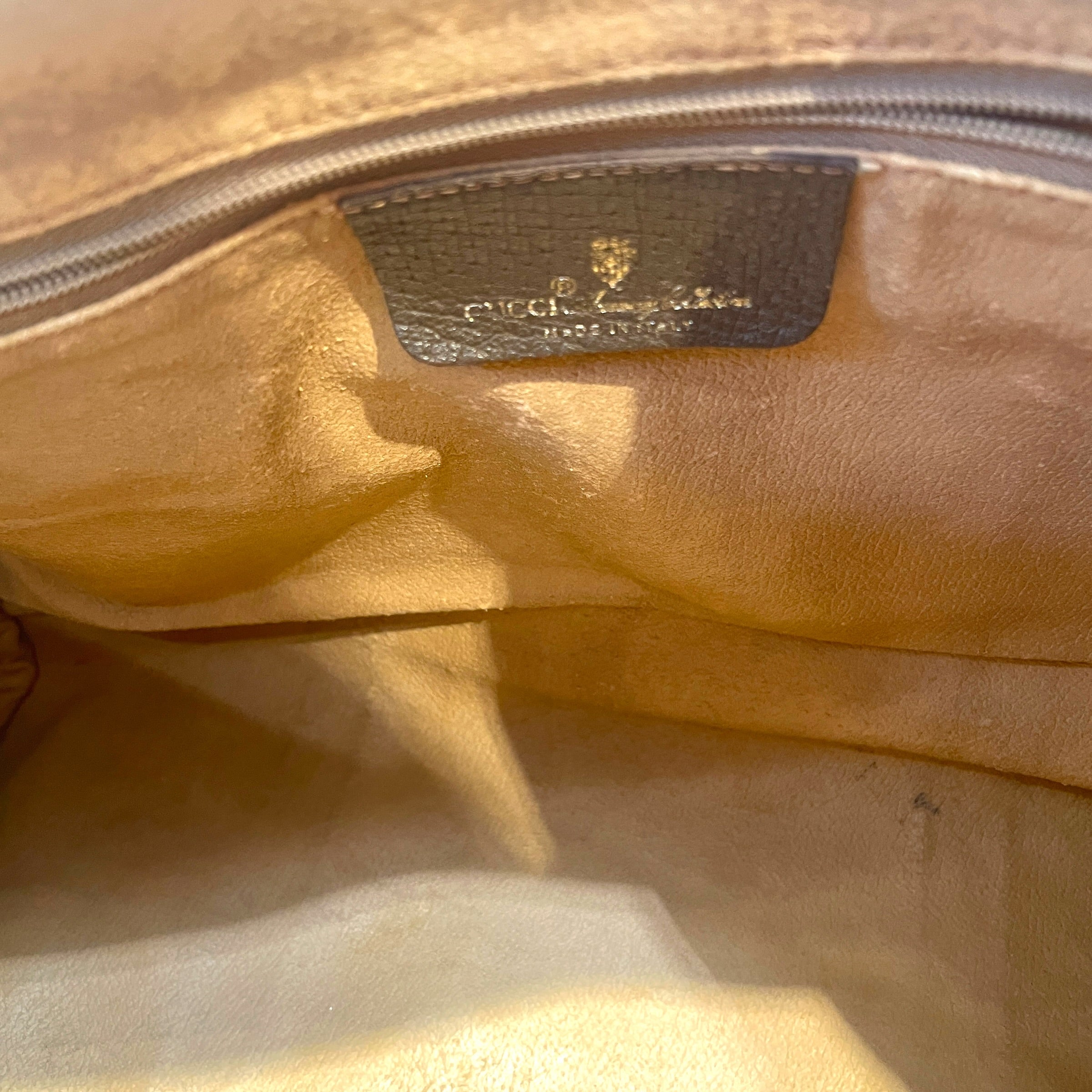 GUCCI/Luggage/Monogram/Leather/BRW/Ophidia Boston Bag view 7