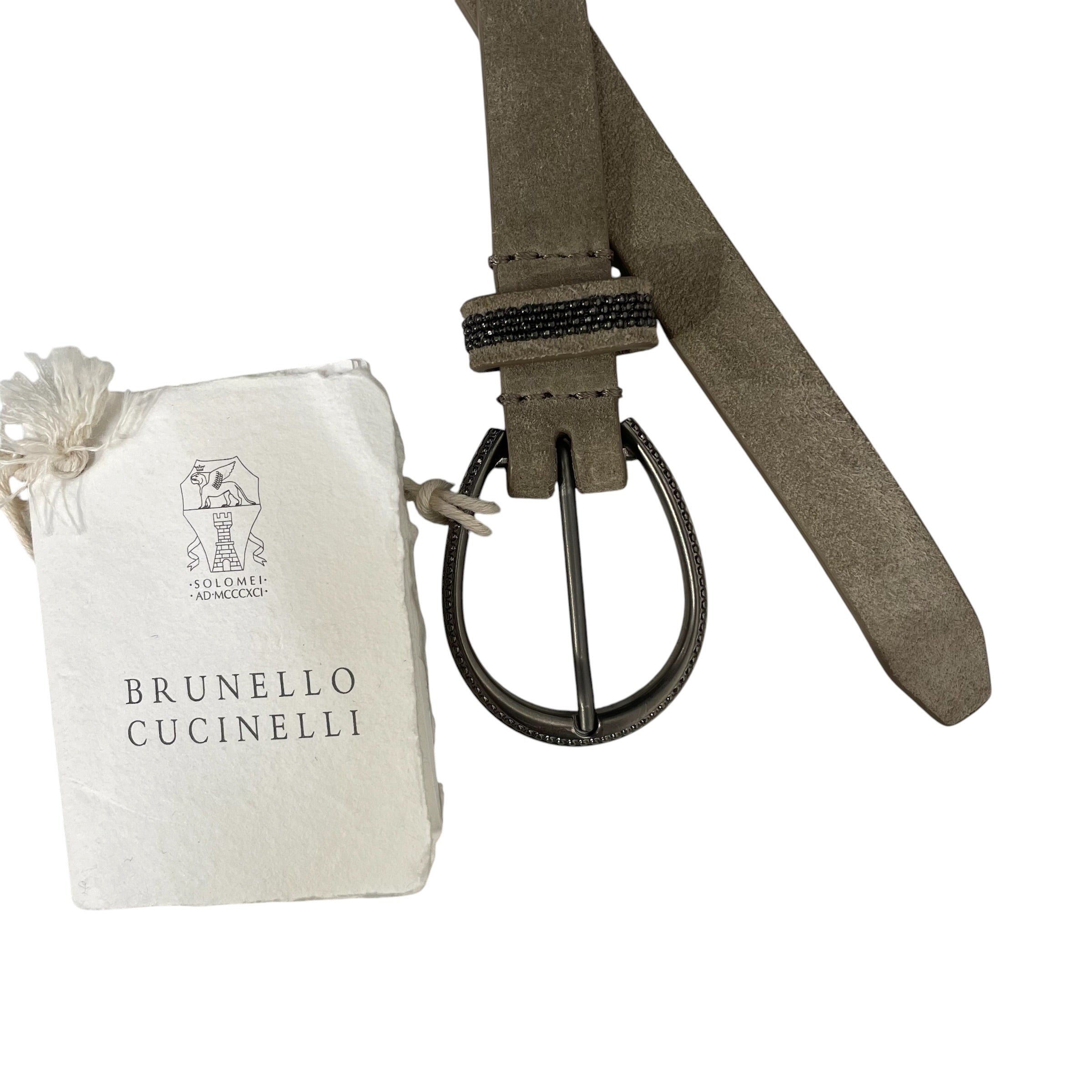 BRUNELLO CUCINELLI/Belt/GRY/L's/modelc592 view 2