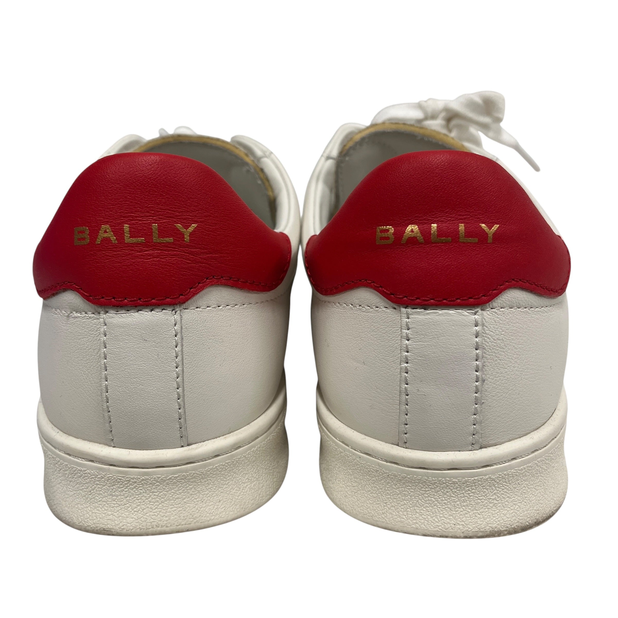 BALLY/Low-Sneakers/US 7/Stripe/Leather/WHT/Tyger Sneaker view 7