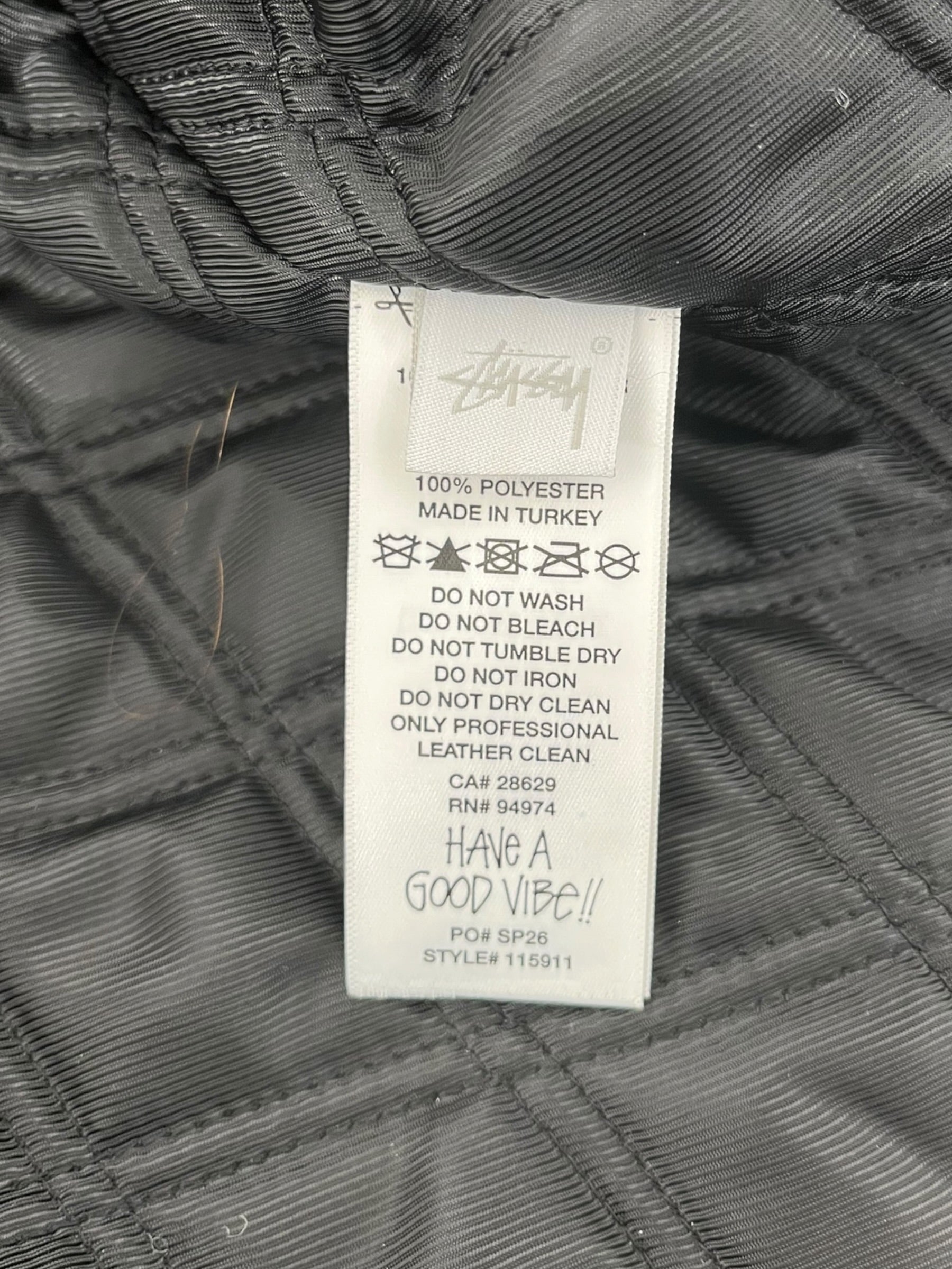 STUSSY/Leather Jkt/XL/Leather/BRW/STUSSY BRWN GARAGE JKT view 4
