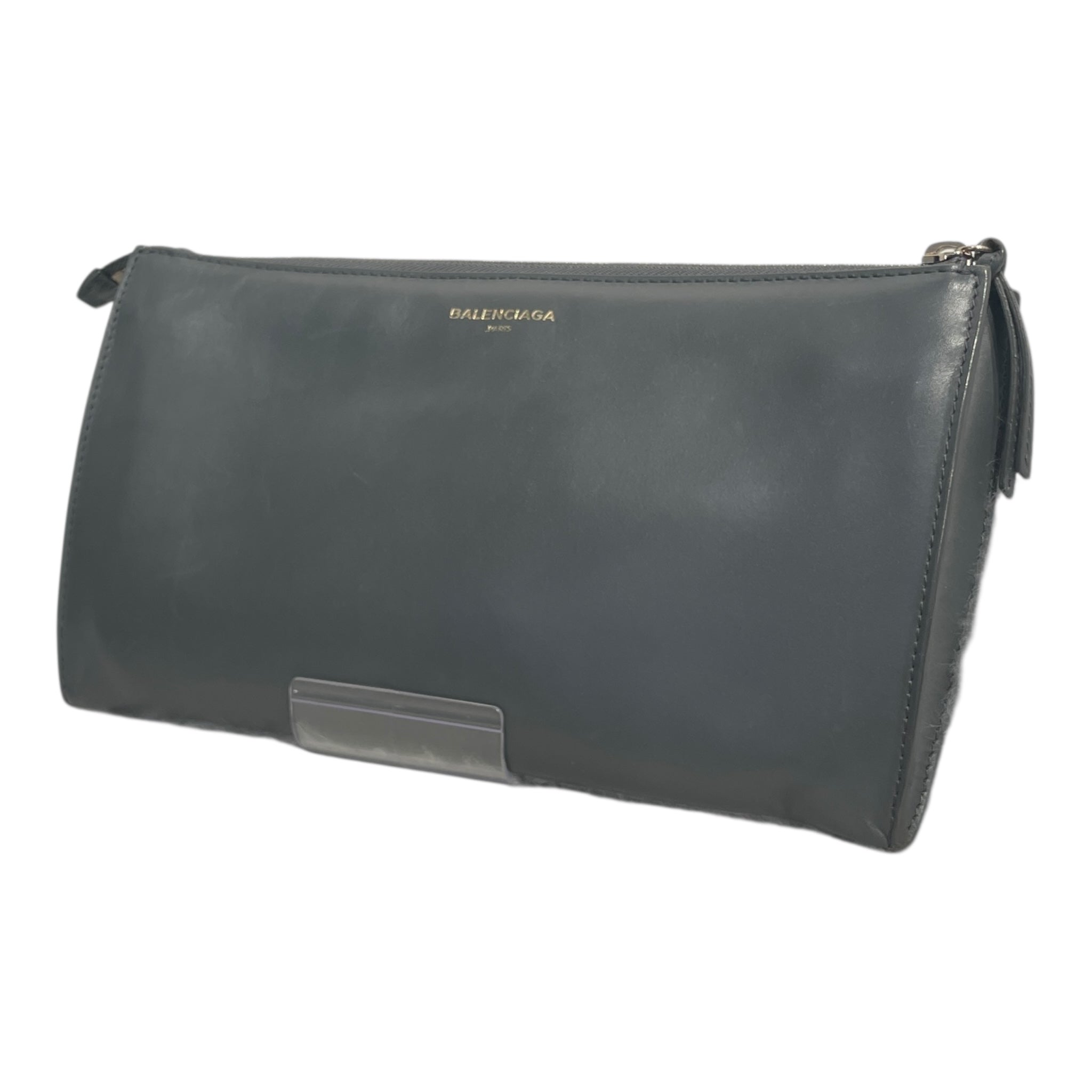 BALENCIAGA/Hand Bag/Fake Fur/GRY/fur clutch view 1
