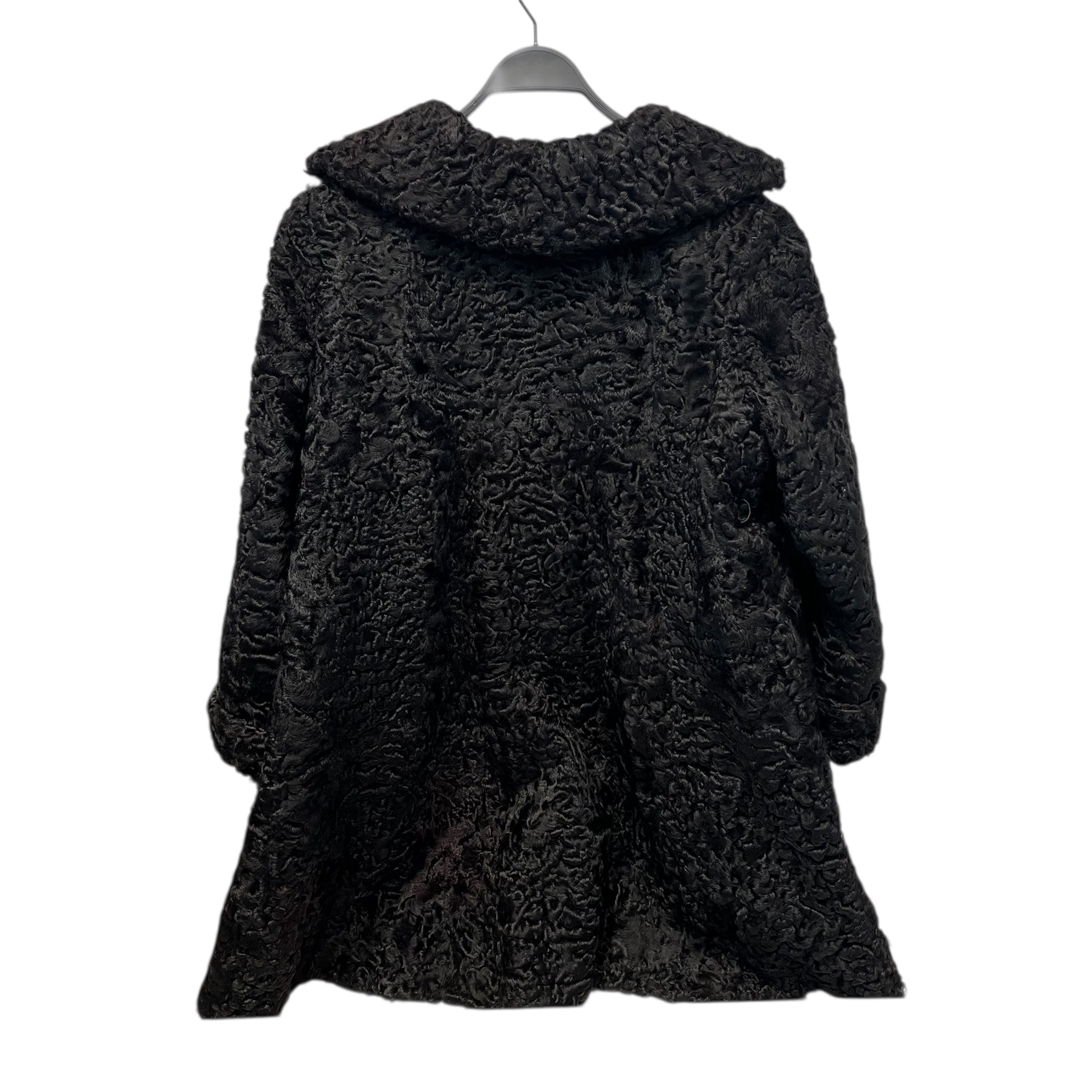 Vintage/Coat/Fur/BLK/Astrakhan Fur Coat view 2