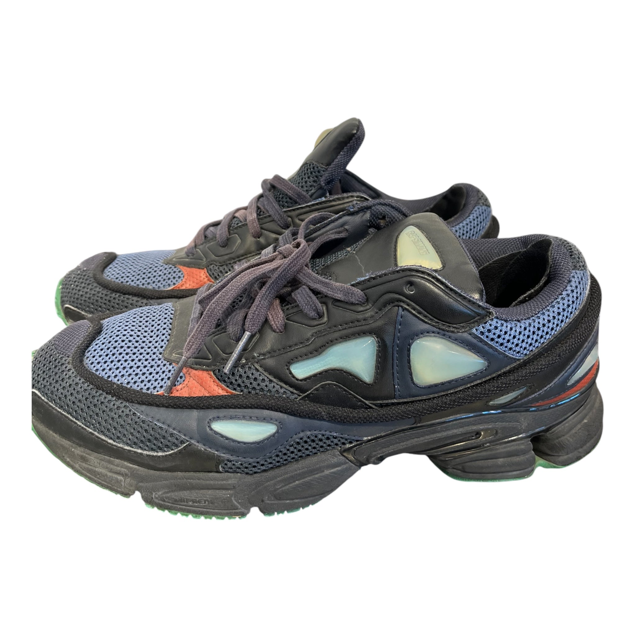 RAF SIMONS/adidas/Low-Sneakers/US 9/Nylon/NVY/OZWEEGO BY9866 view 2