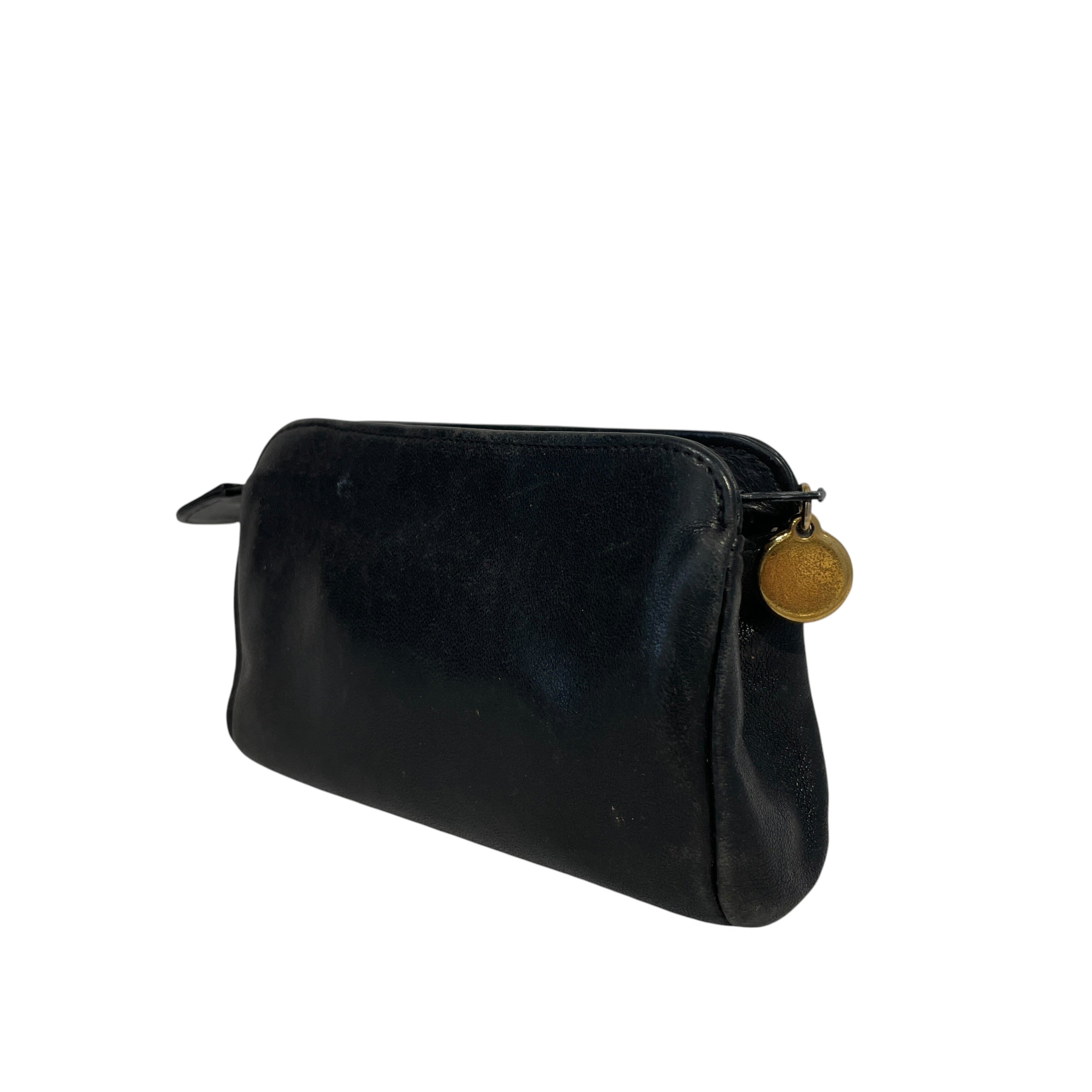 CHANEL/Pouch/Leather/BLK/DB78H9X view 2