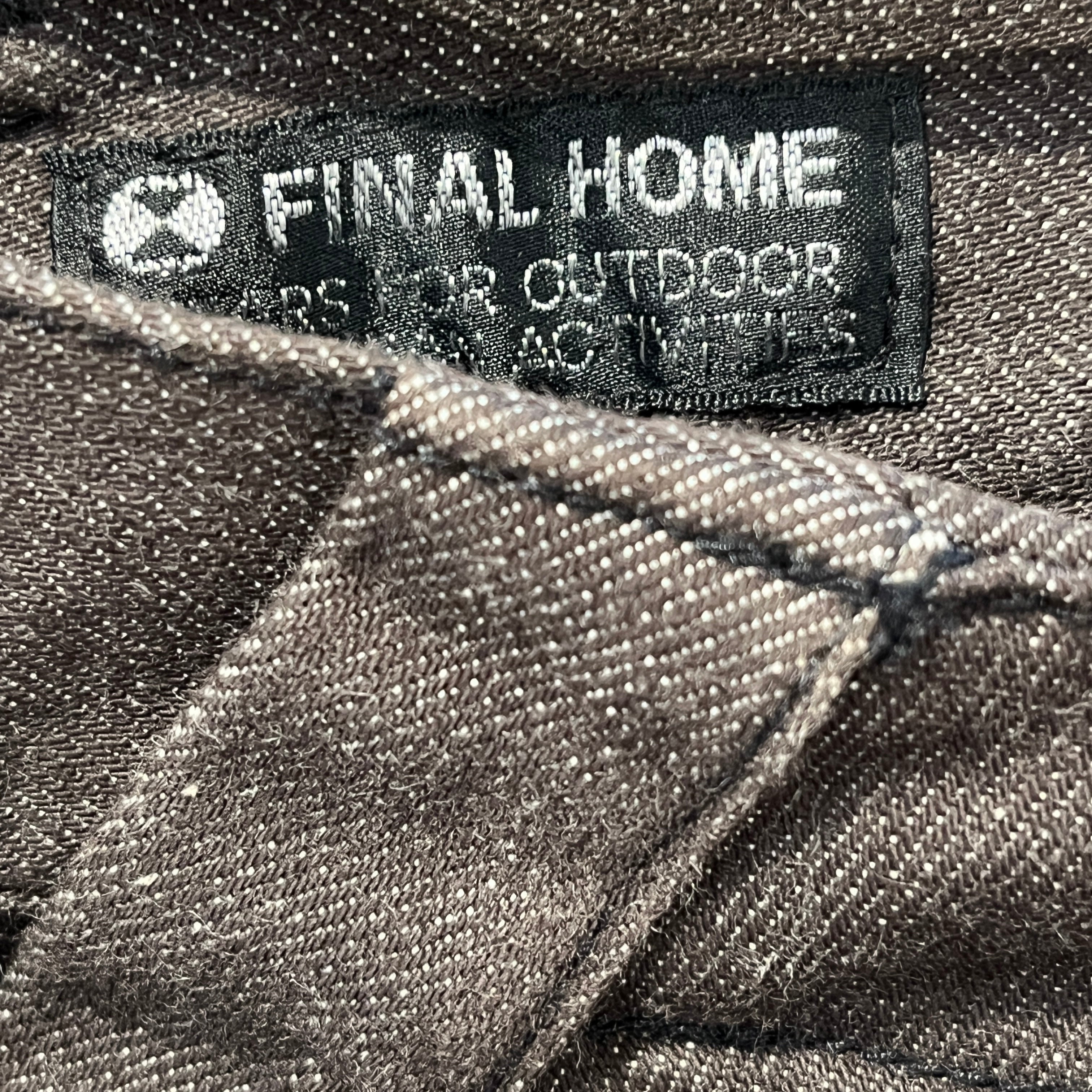 ISSEY MIYAKE/Skinny Pants/XS/Denim/GRN/FINAL HOME view 3