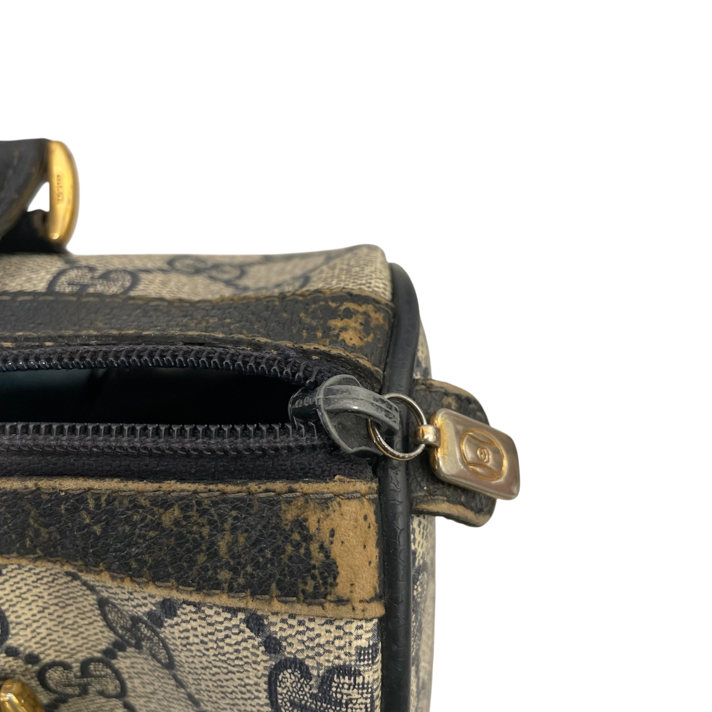 GUCCI/Hand Bag/Monogram/NVY/vintage supreme boston bag view 7