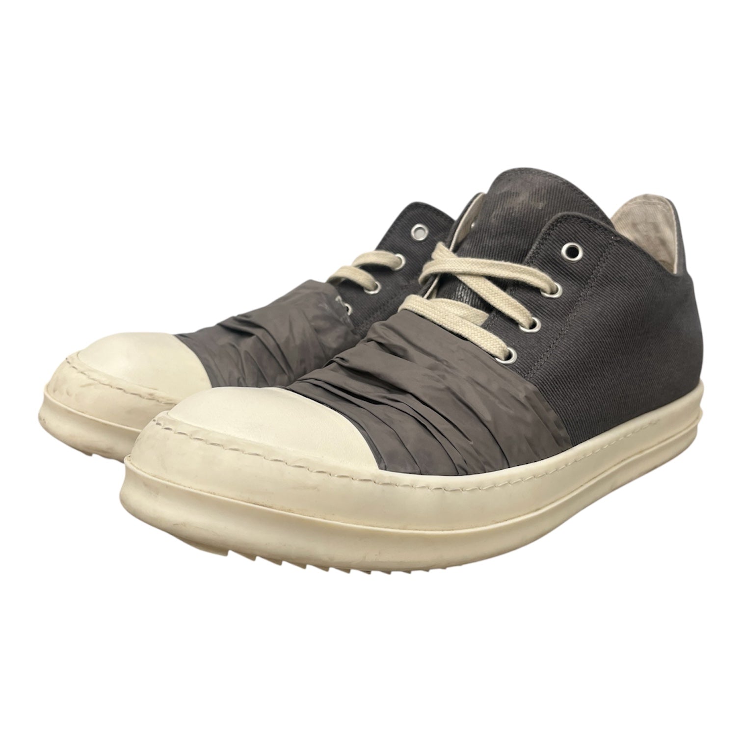 RICK OWENS DRKSHDW/Low-Sneakers/EU 43/GRY/Hustler Ramones Low view 5