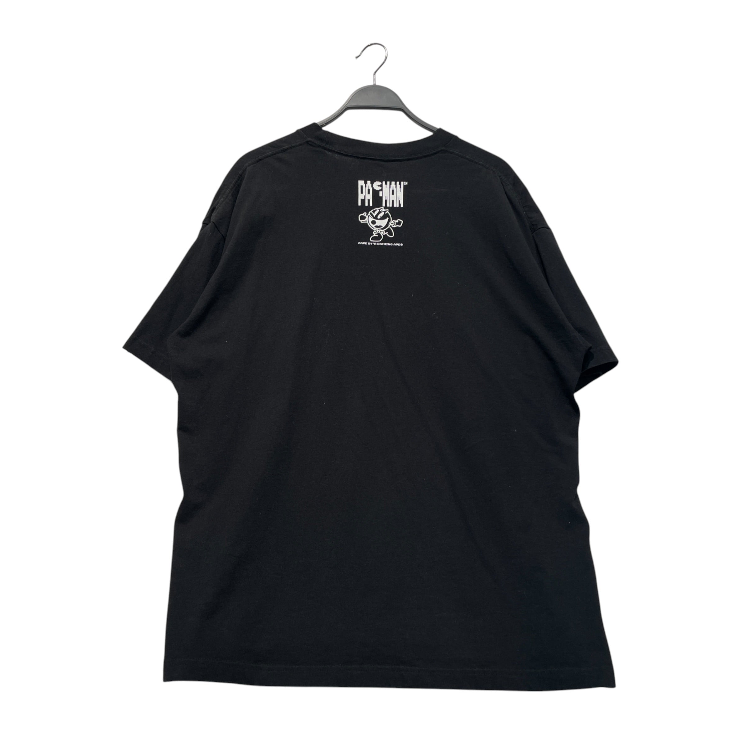 AAPE BY A BATHING APE/T-Shirt/XXL/Cotton/BLK/Graphic/Pacman Collab Tee view 2