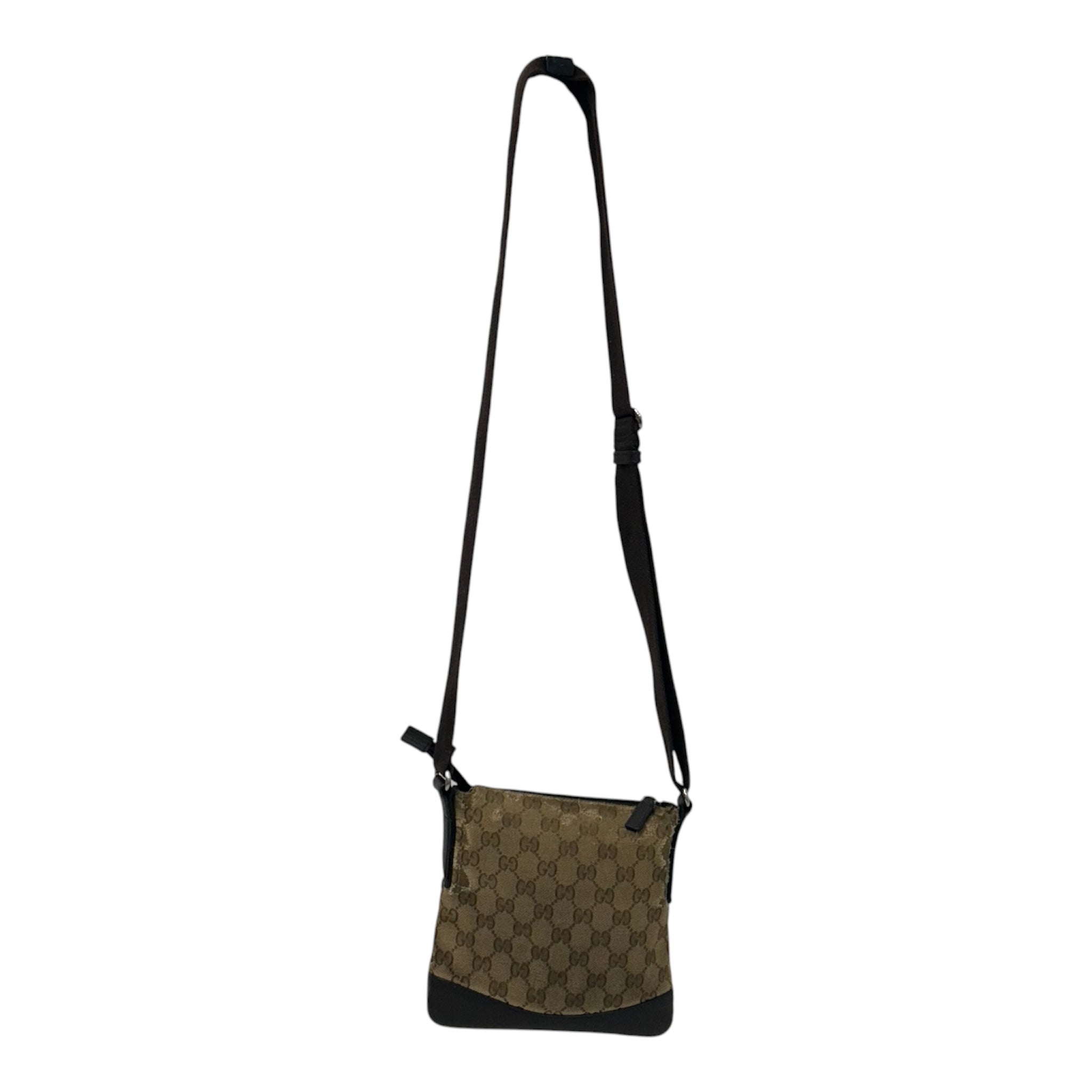 GUCCI/Cross Body Bag/Monogram/BEG/MESSENGER view 2