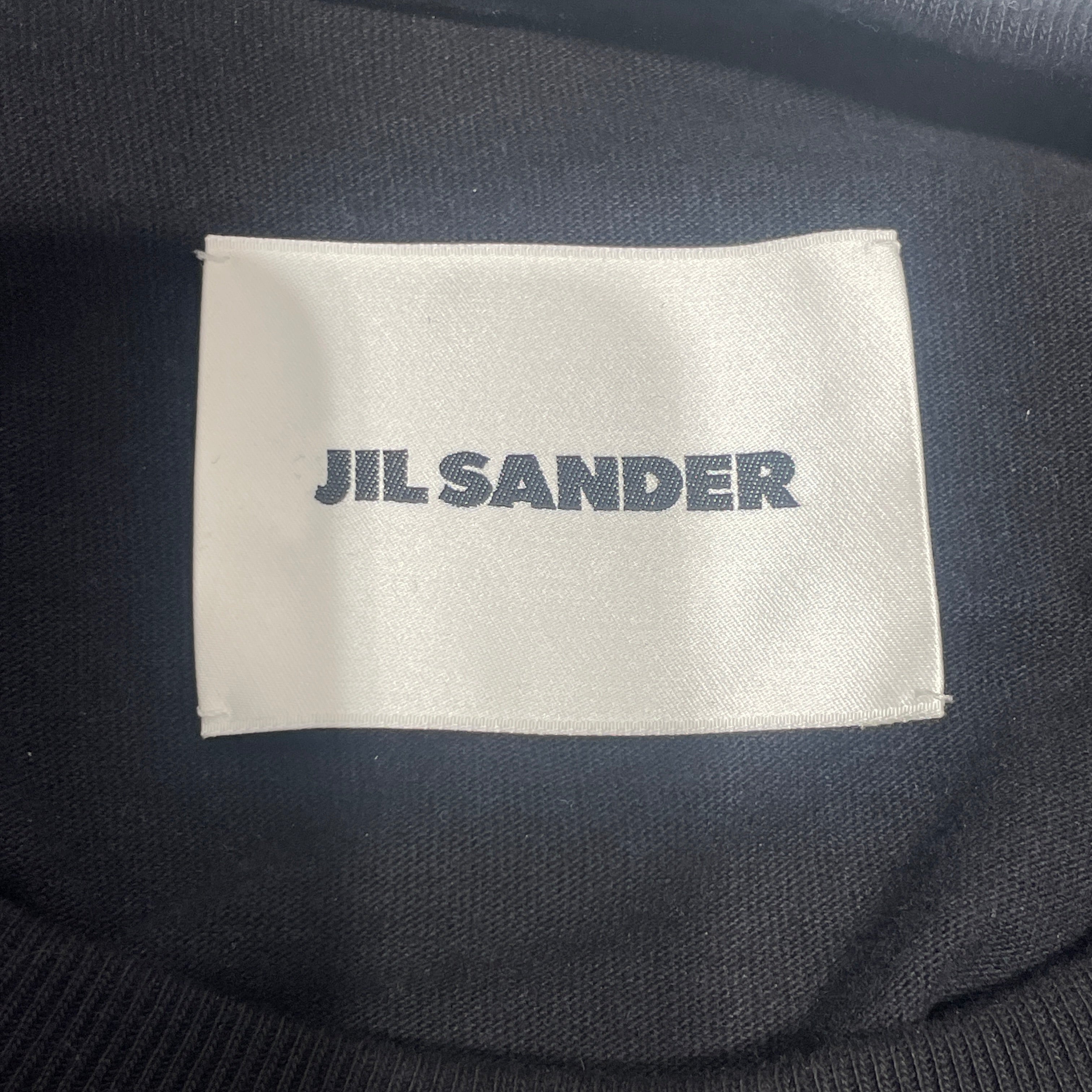 JIL SANDER/T-Shirt/XL/Cotton/BLK/JIL SANDER BLACK SHORT SLEEVE view 3