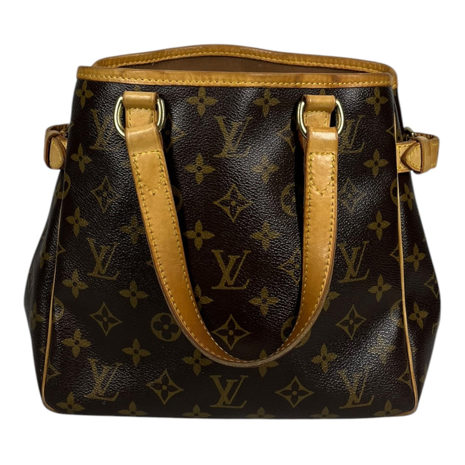 LOUIS VUITTON/Hand Bag/Monogram/Leather/BRW/Batignolles PM view 2