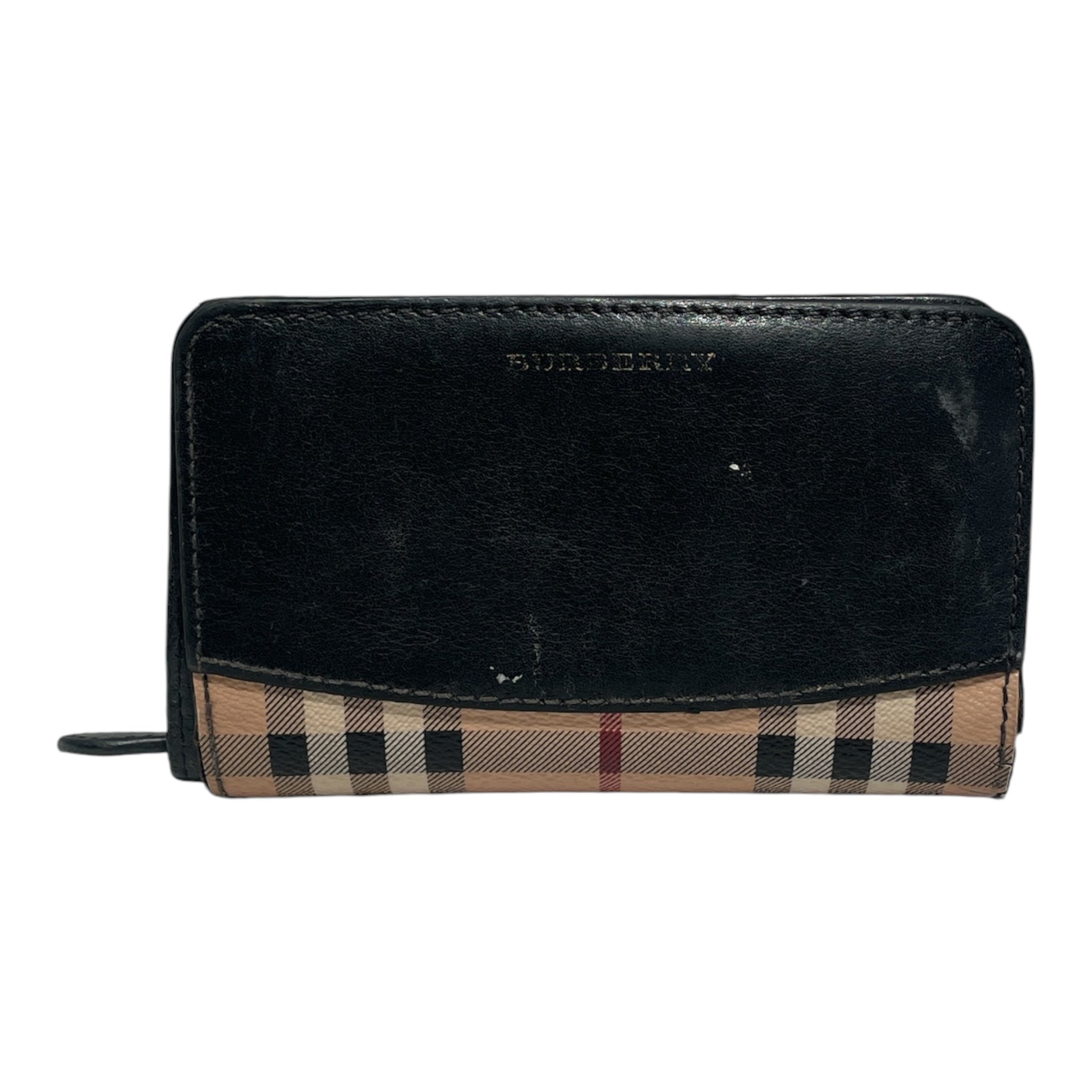 BURBERRY LONDON/Bifold Wallet/Leather/BEG/L's/TWO FOLD WALLET/ view 2