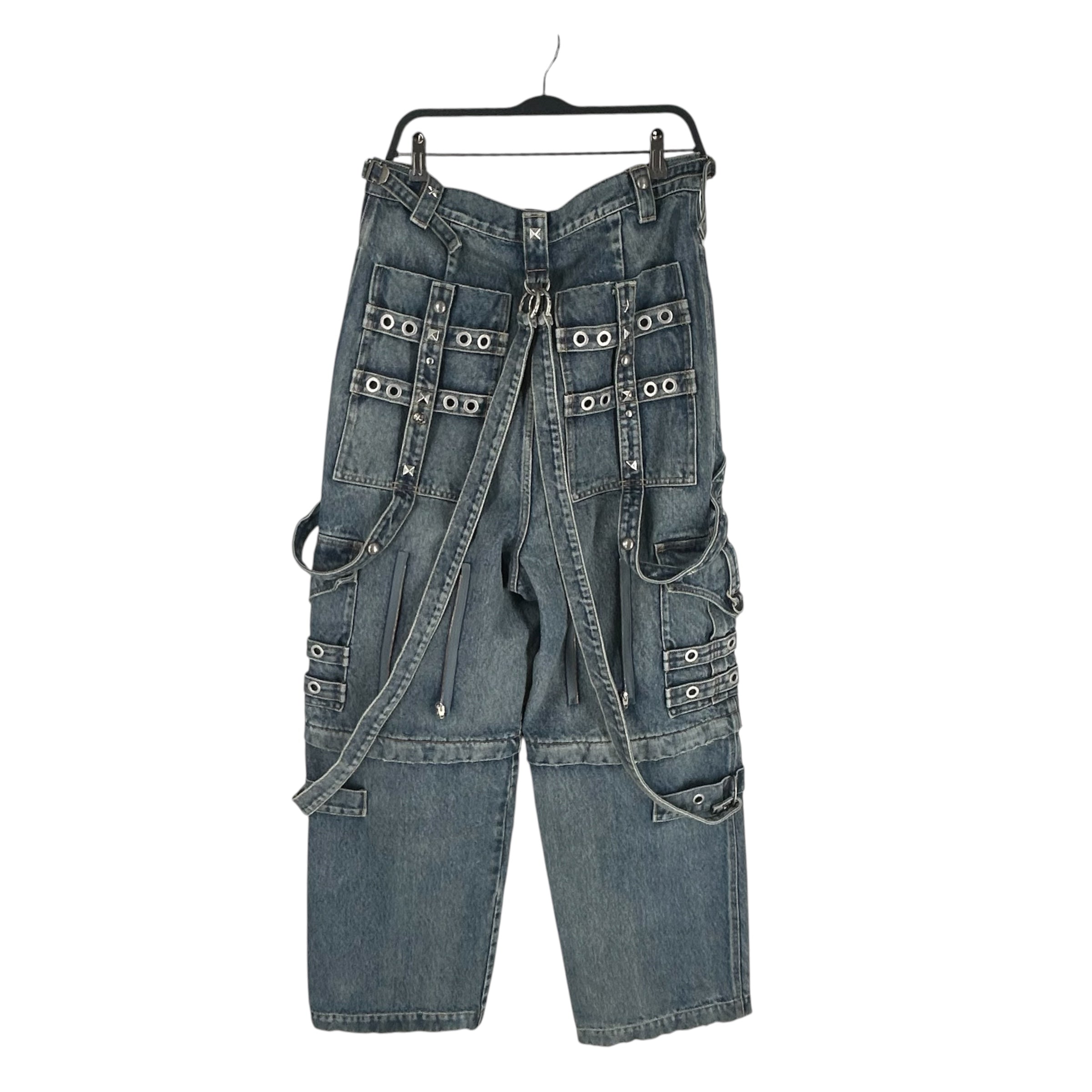 BALENCIAGA/Cargo Pants/29/Denim/BLU/JP57 2021 01097 view 2