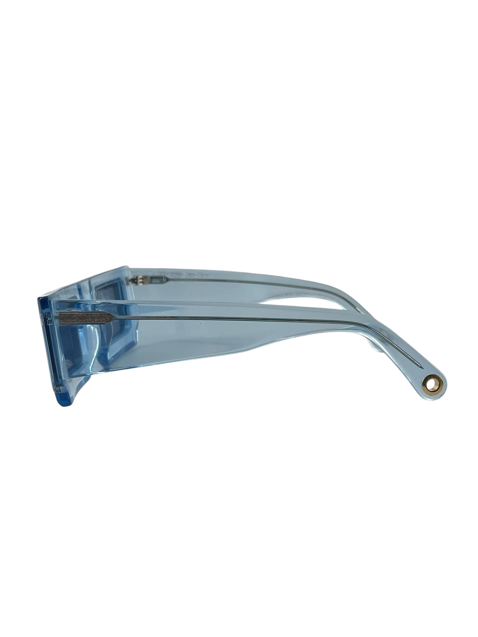 JACQUEMUS/Sunglasses/Plastic/BLU/BABY BLUE TRANSPARENT view 4