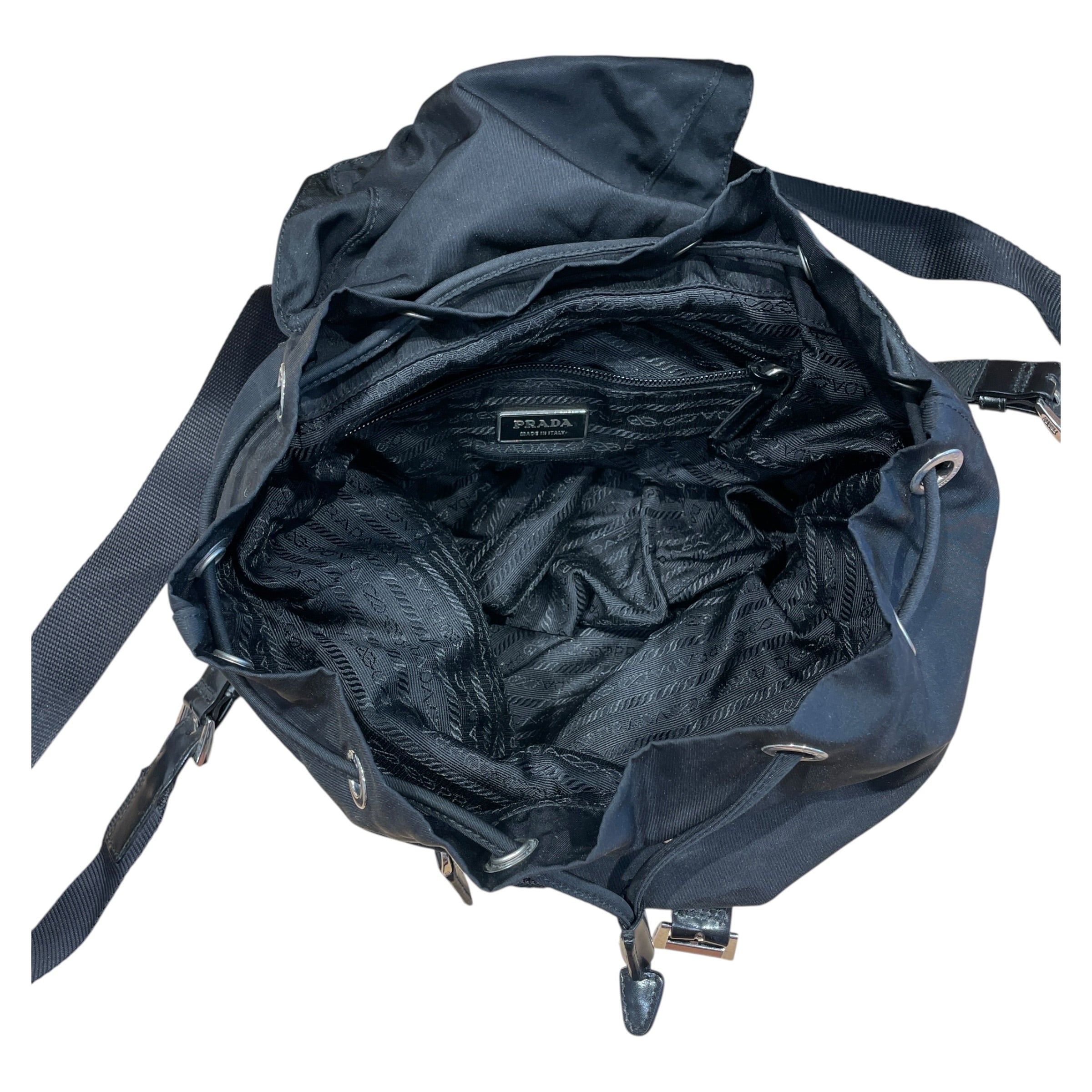 PRADA/Backpack/Nylon/BLK/D38WVRC view 6