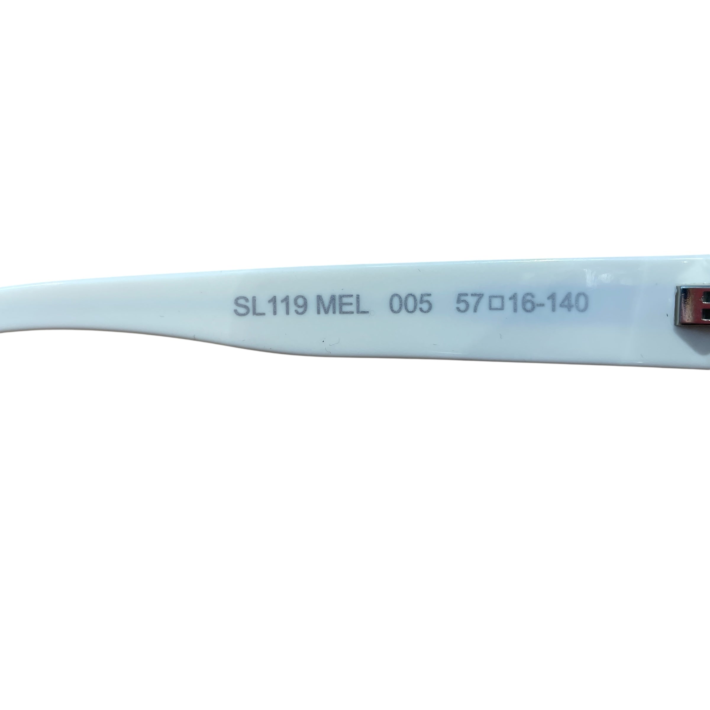SAINT LAURENT/Sunglasses/Celluloid/WHT/SL119 MEL view 4