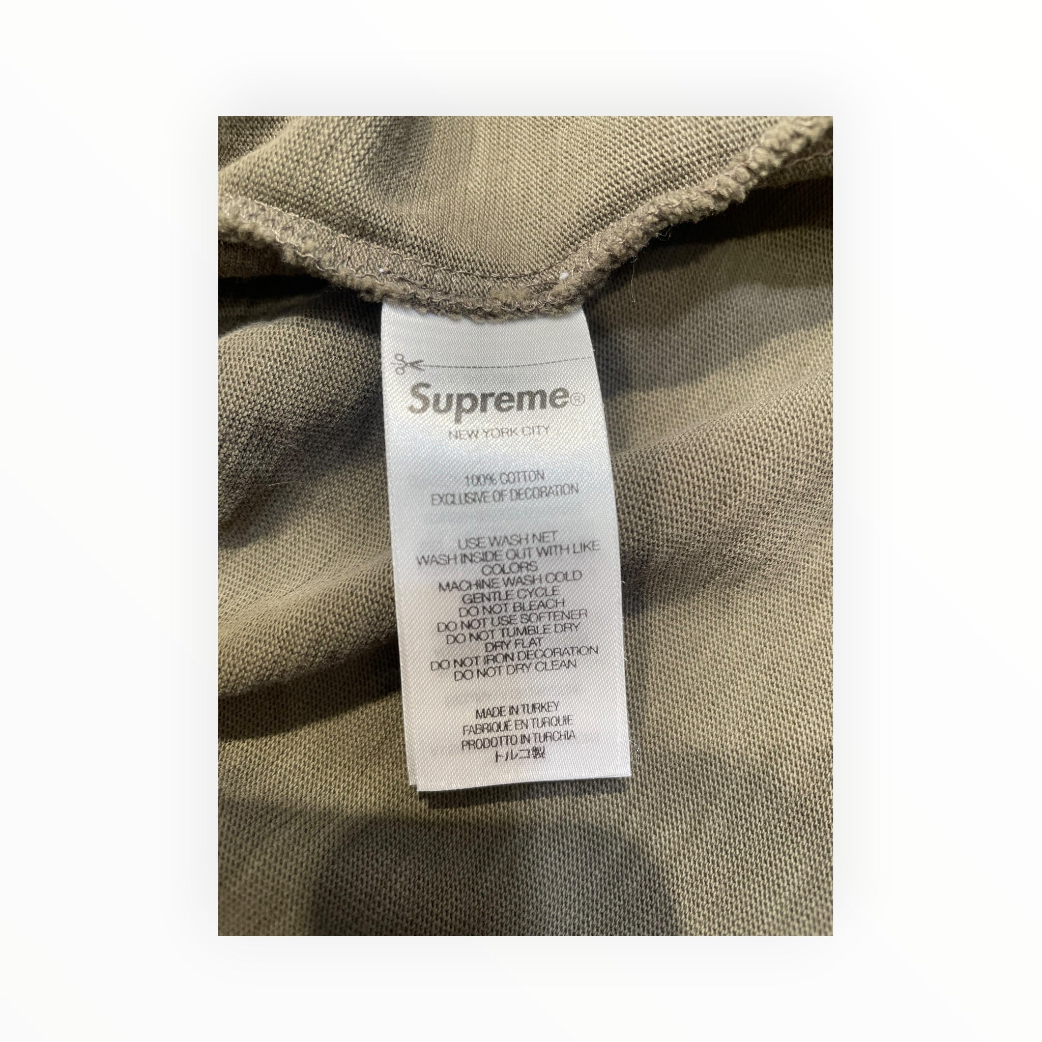 Supreme/T-Shirt/XL/Cotton/GRN/Graphic/RHINESTONE view 4