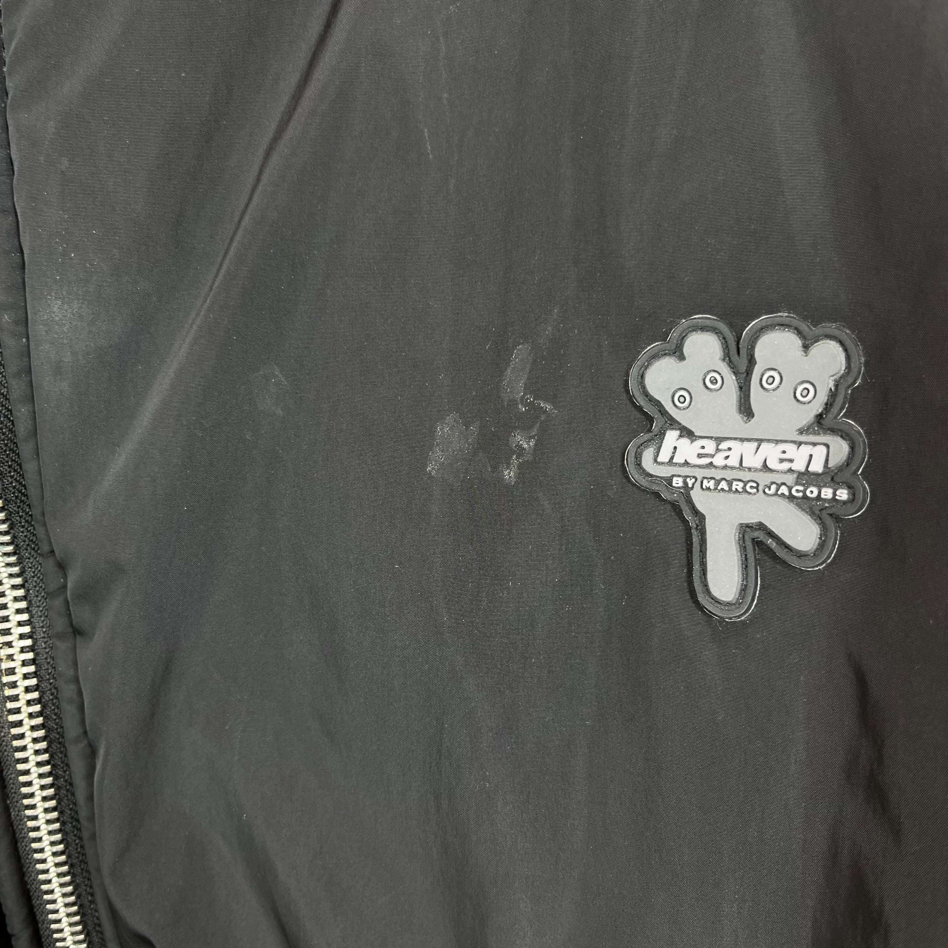 Heaven By Marc Jacobs/Puffer Jkt/XL/Graphic/Polyester/BLK/kissing view 6