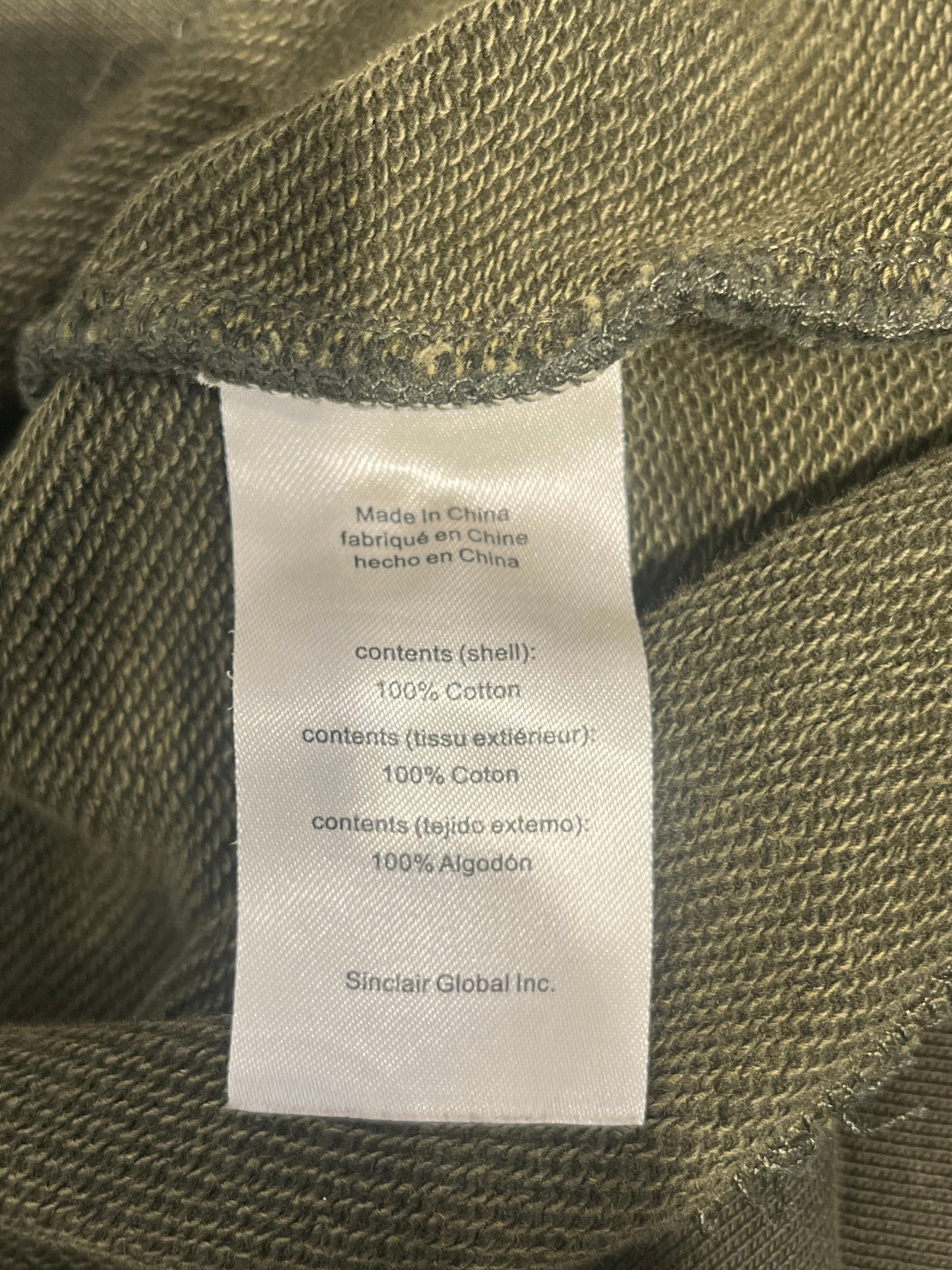 SINCLAIR/Sweatshirt/M/Cotton/GRN/GLOBAL DISTRESSED CREWECK view 4