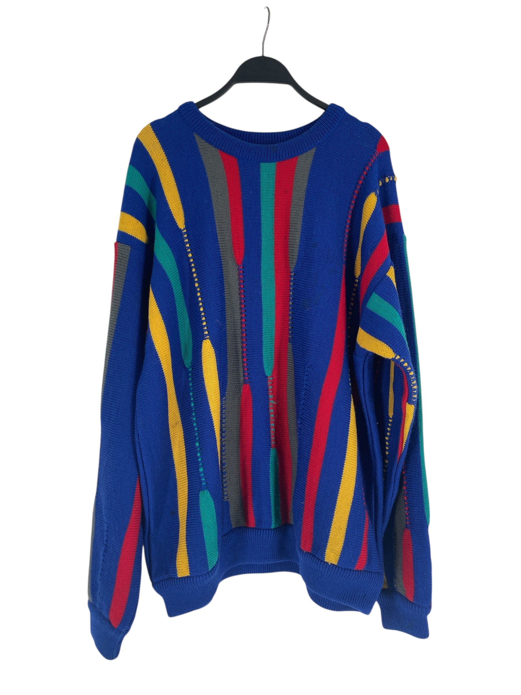 COOGI/Heavy Sweater/L/Stripe/Cotton/MLT/KNIT SWEATER view 1