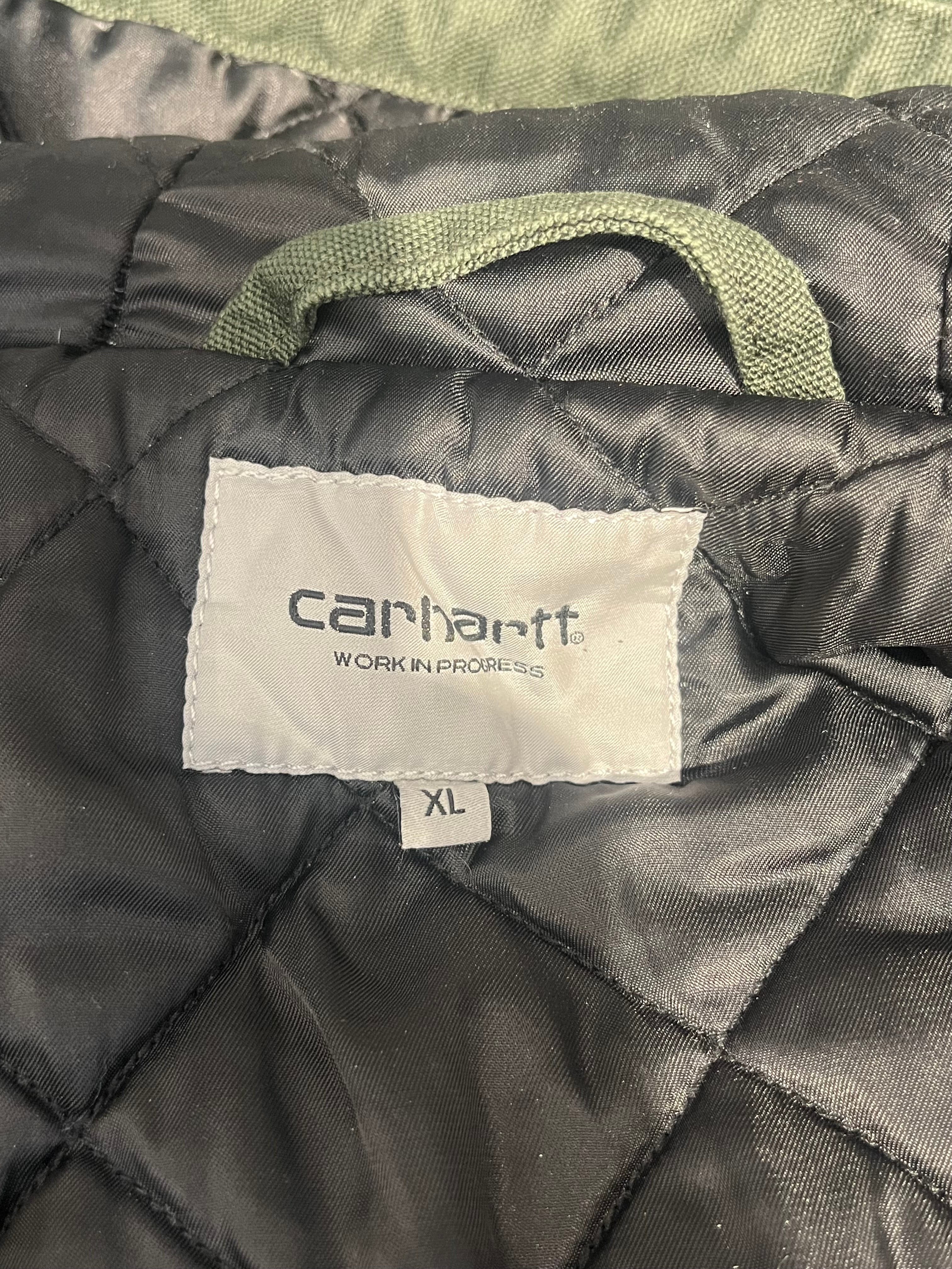 CARHARTT WIP(WORK IN PROGRESS)/Quilted Jkt/XL/Cotton/GRN/OG ACTIVE HEAVYWEIGHT DEARBORN view 3