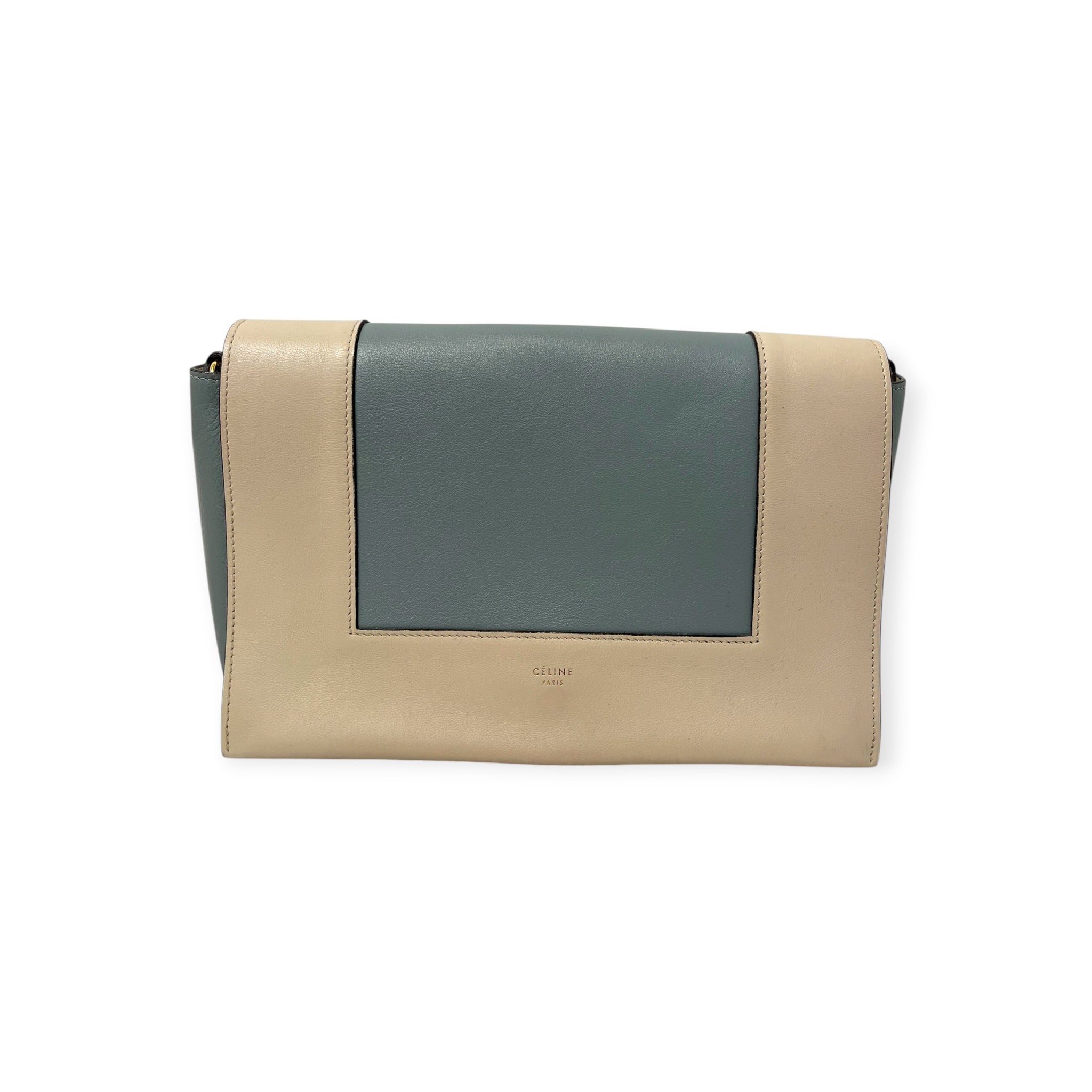 CELINE/Bag/Leather/BLU/CELINE FRAME CROSSBODY view 1