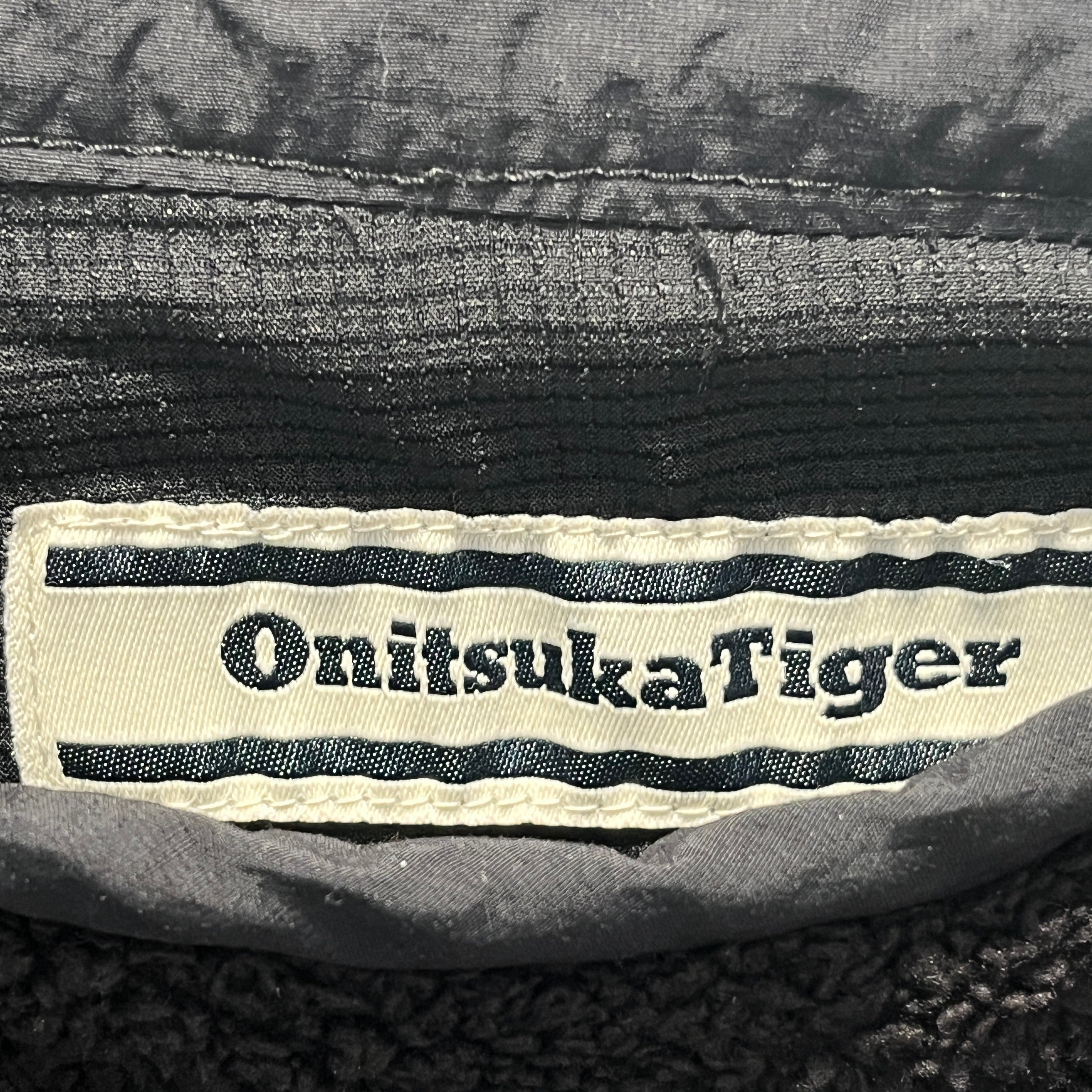 Onitsuka Tiger/Jacket/L/Nylon/BLK/ONITSUKA TIGER NYLON JKT view 3