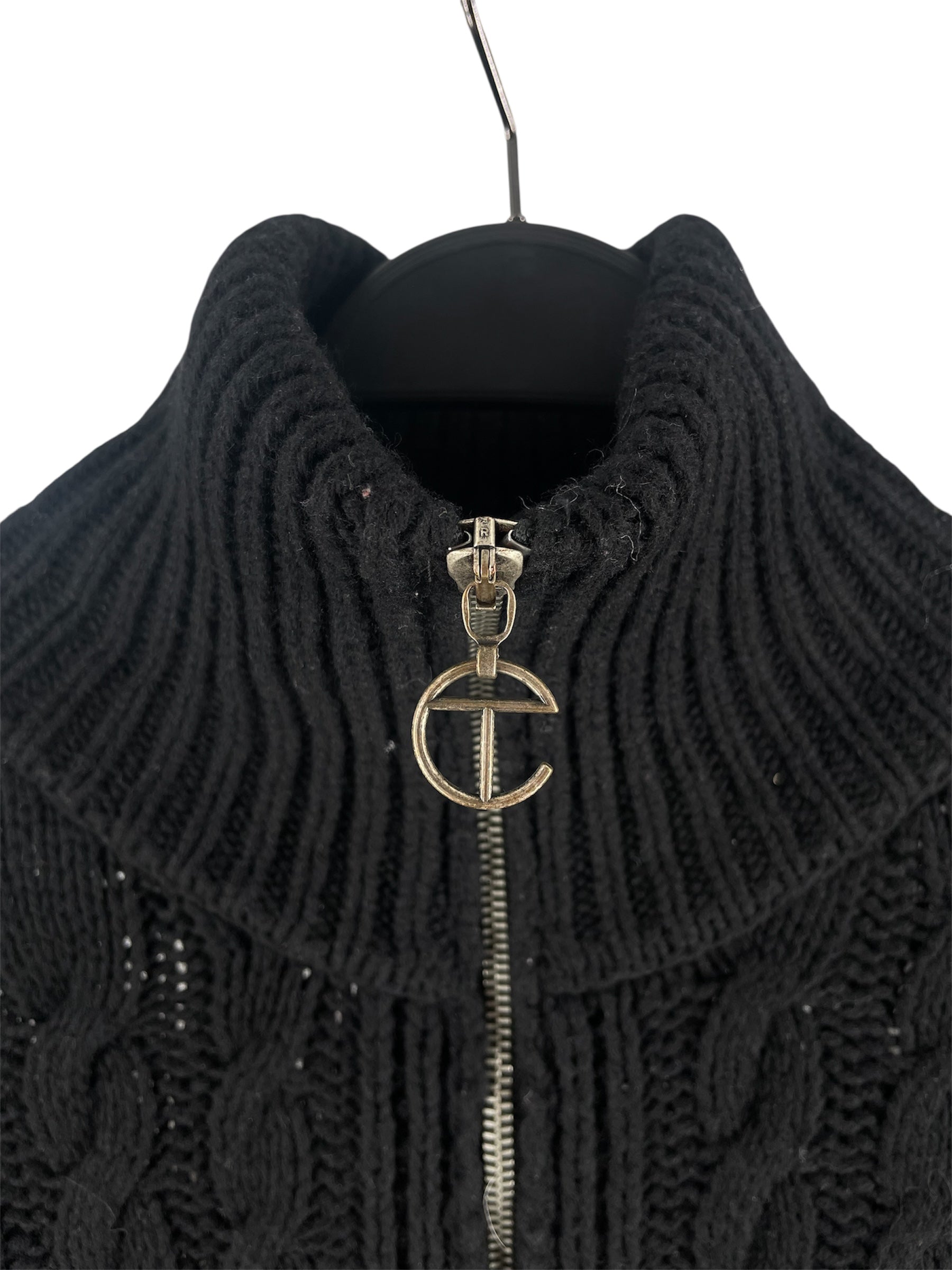 Telfar/Heavy Sweater/XL/Wool/BLK/1572023 80R view 4
