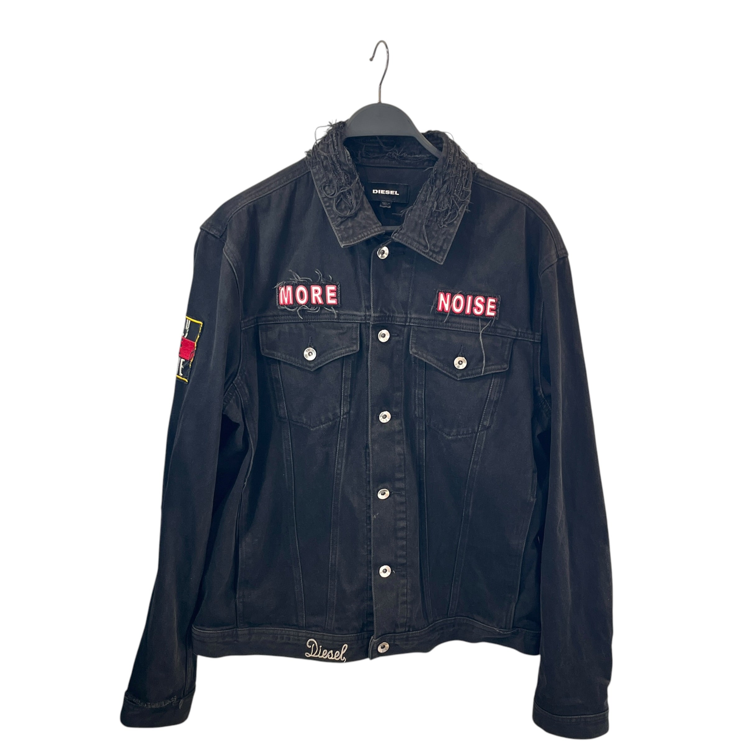 DIESEL/Denim Jkt/XL/Denim/BLK/ view 1