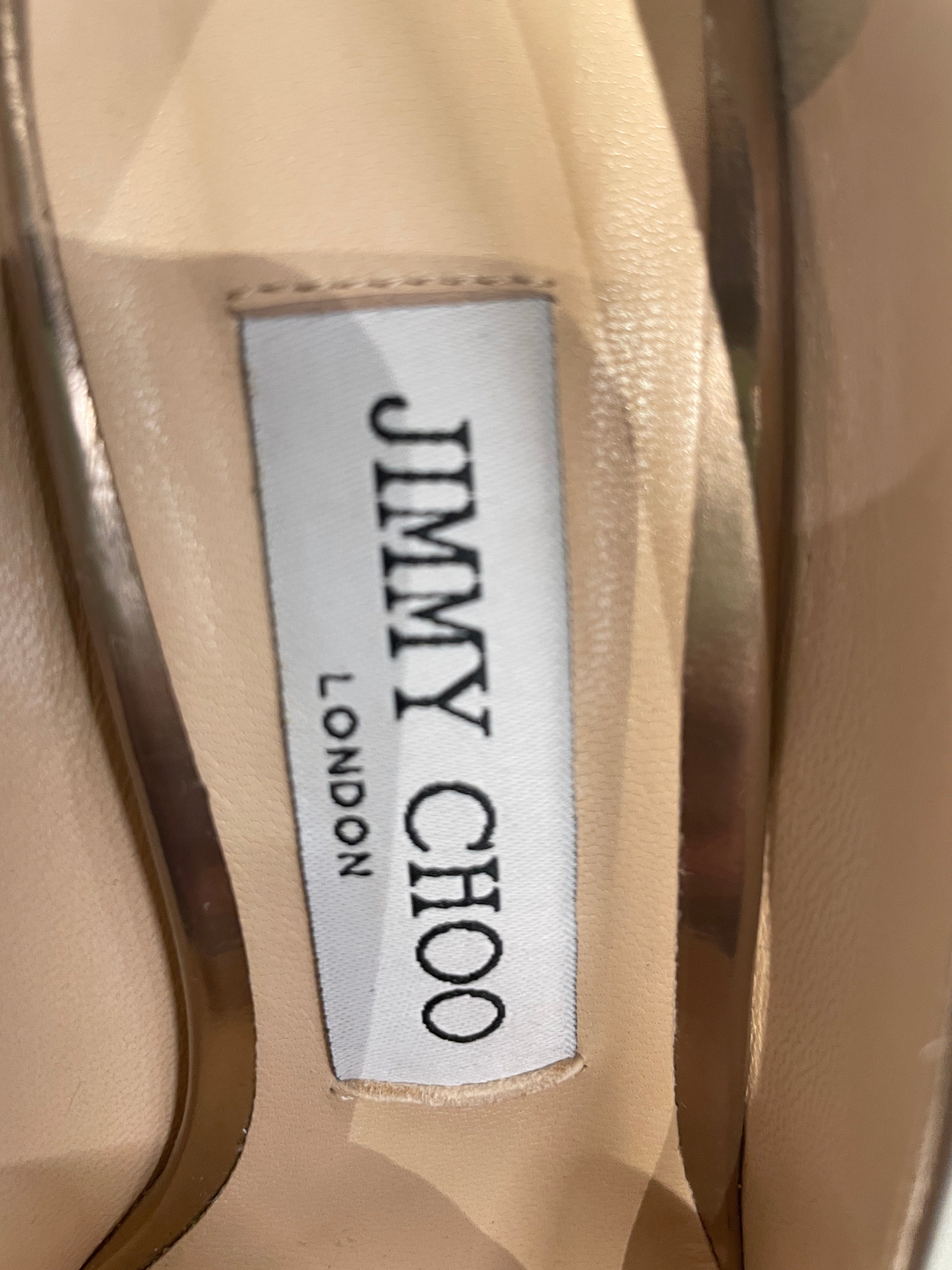 JIMMY CHOO/Heels/EU 35.5/Leather/GLD/romy pump view 3
