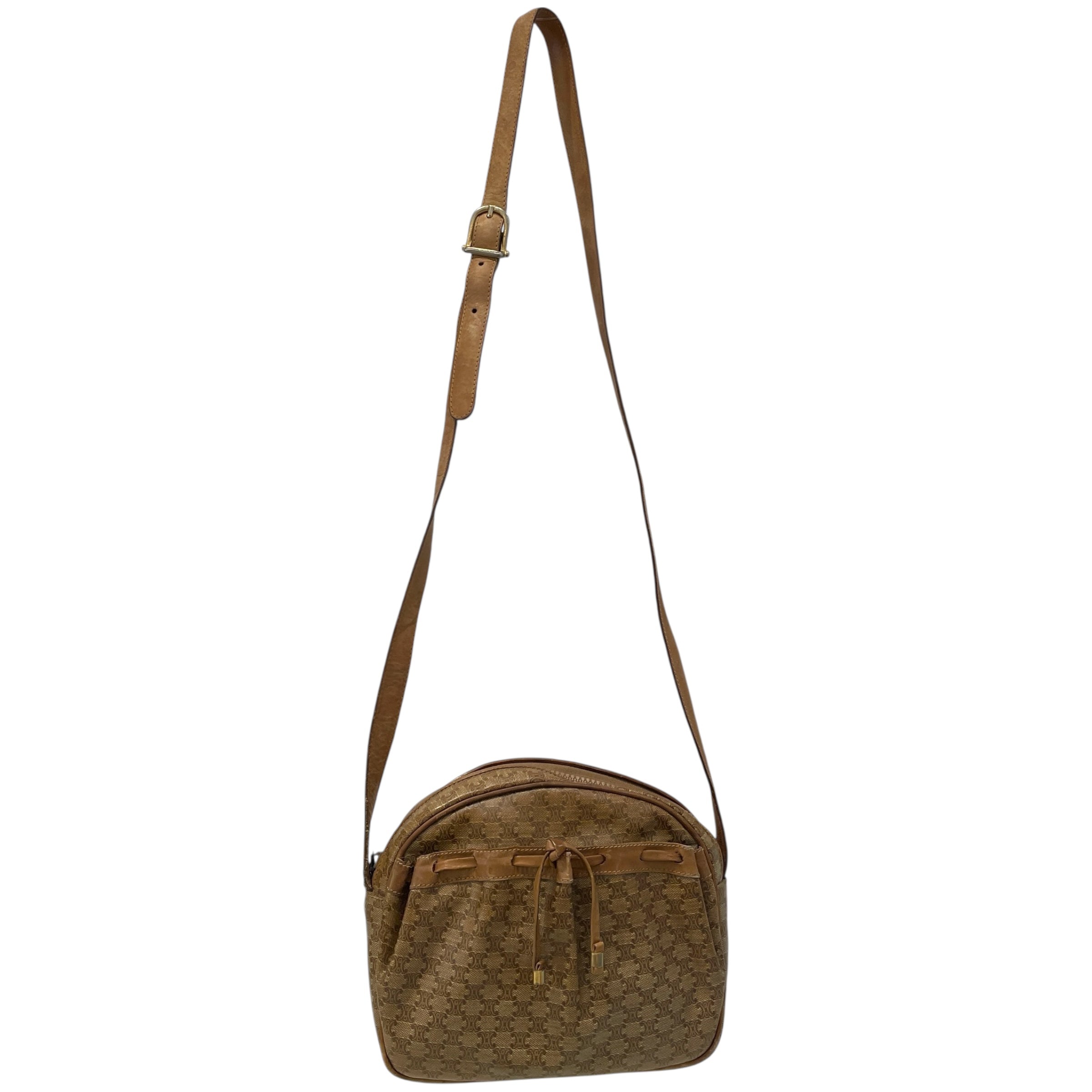 CELINE/Cross Body Bag/Beige/All Over Print/ view 1