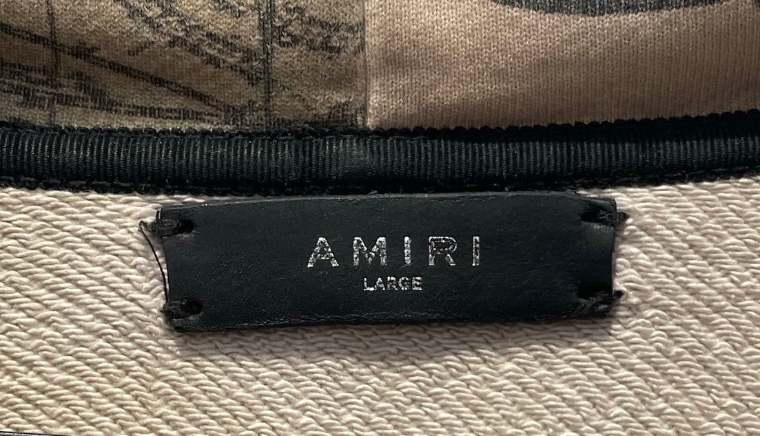 AMIRI/Hoodie/L/Cotton/MLT/all over graphic view 3