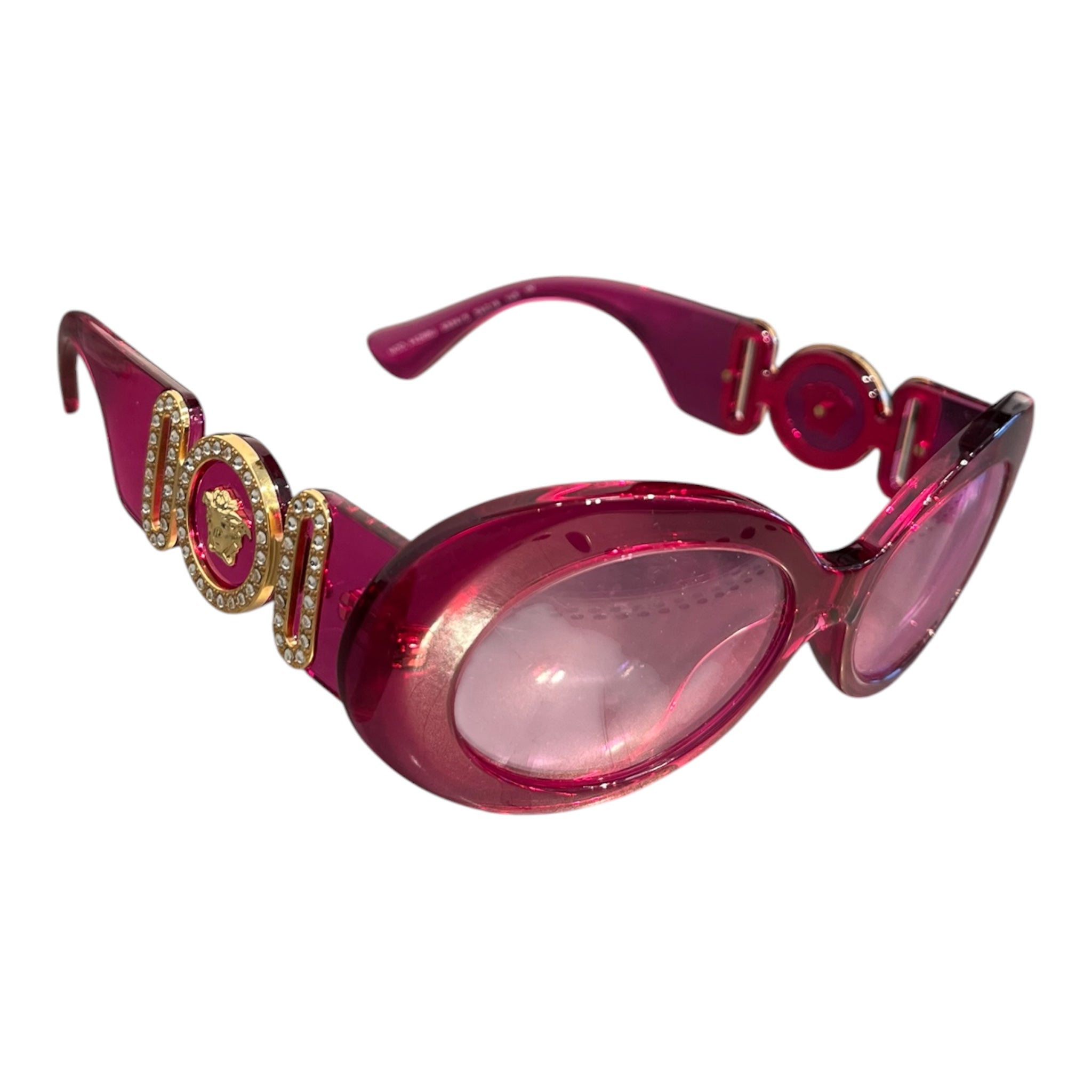 GIANNI VERSACE/Sunglasses/Plastic/PNK/Oval/L's/V4426BU view 2