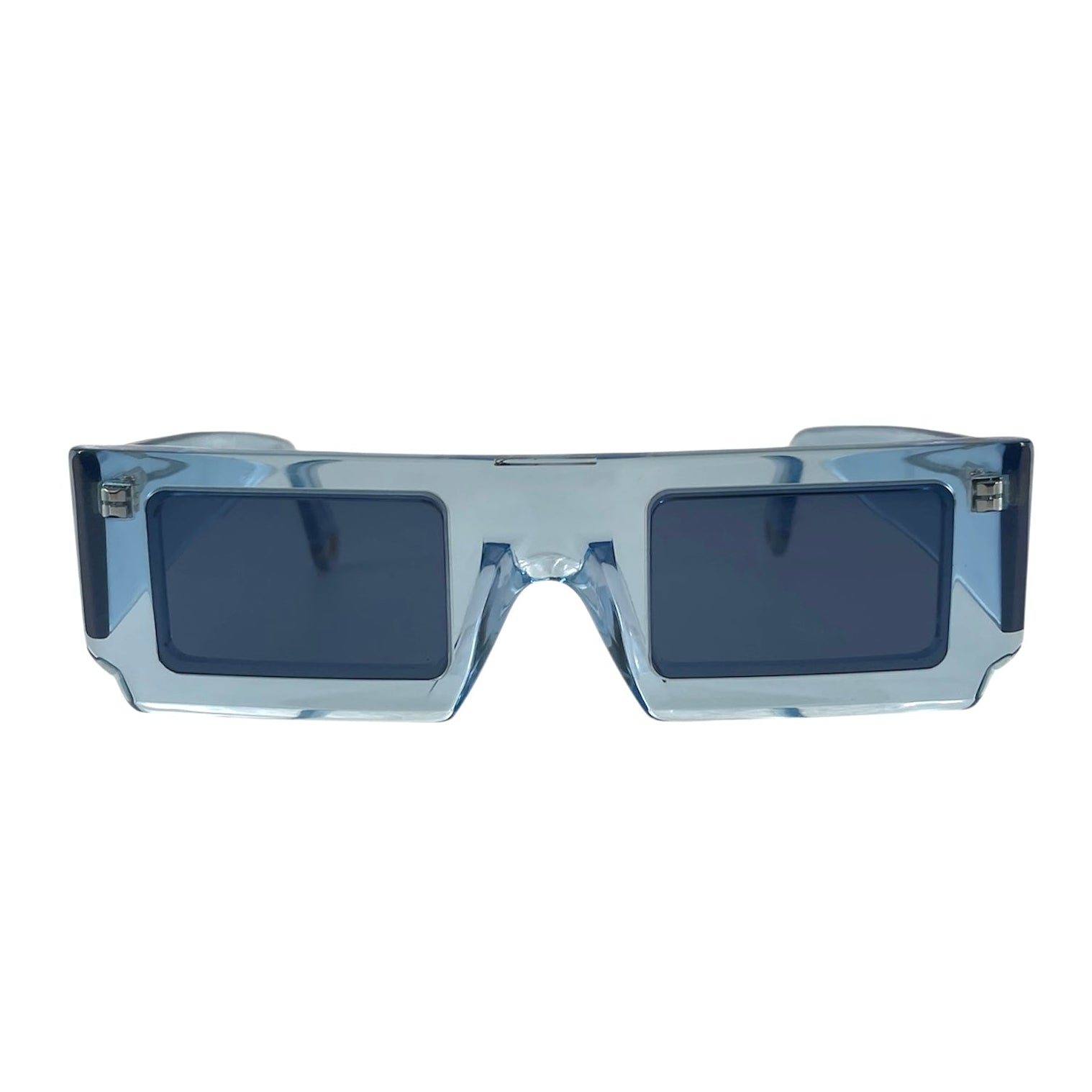 JACQUEMUS/Sunglasses/Plastic/BLU/BABY BLUE TRANSPARENT view 1